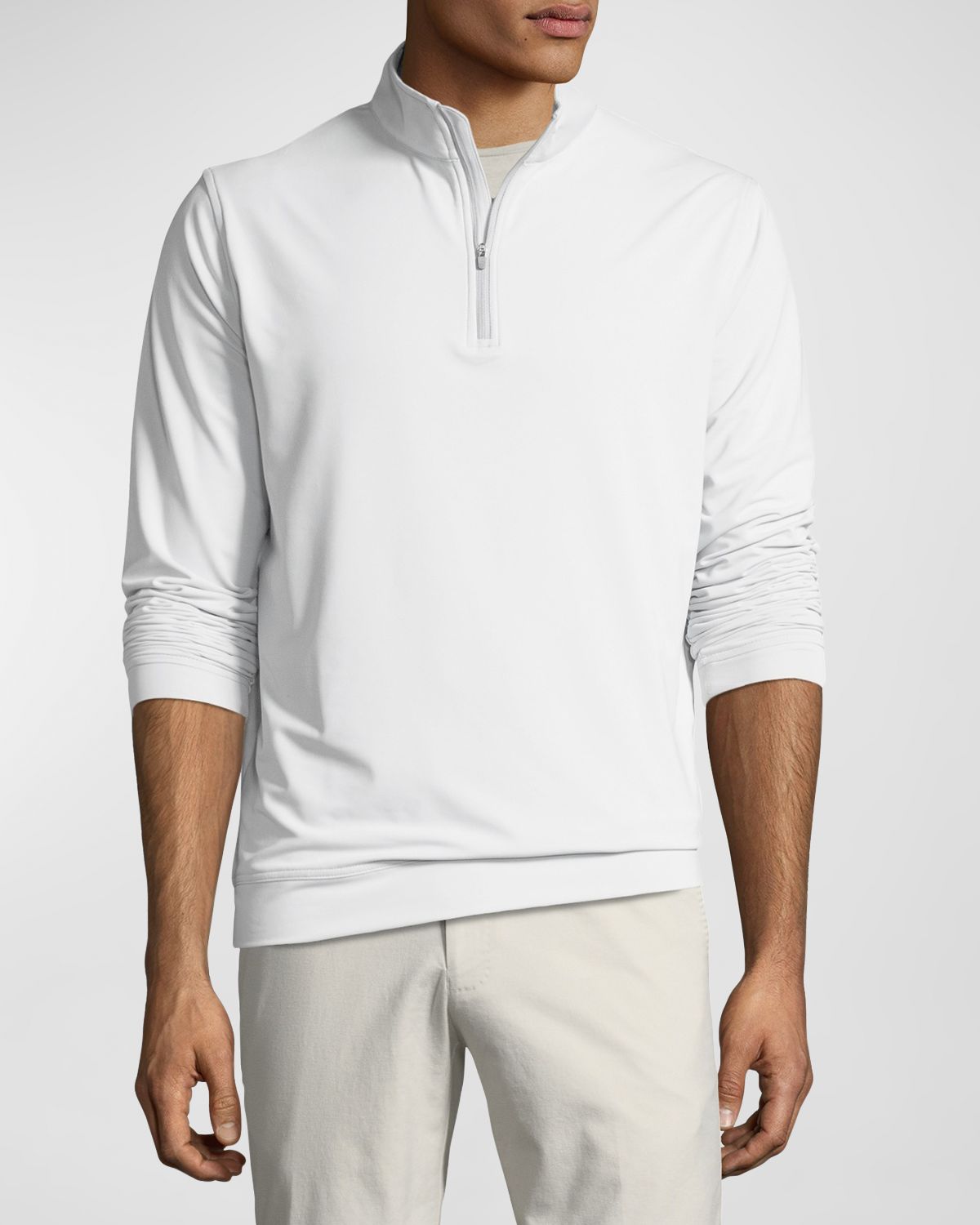 Peter Millar Men 's Perth Half-Zip Loop Terry Sweatshirt