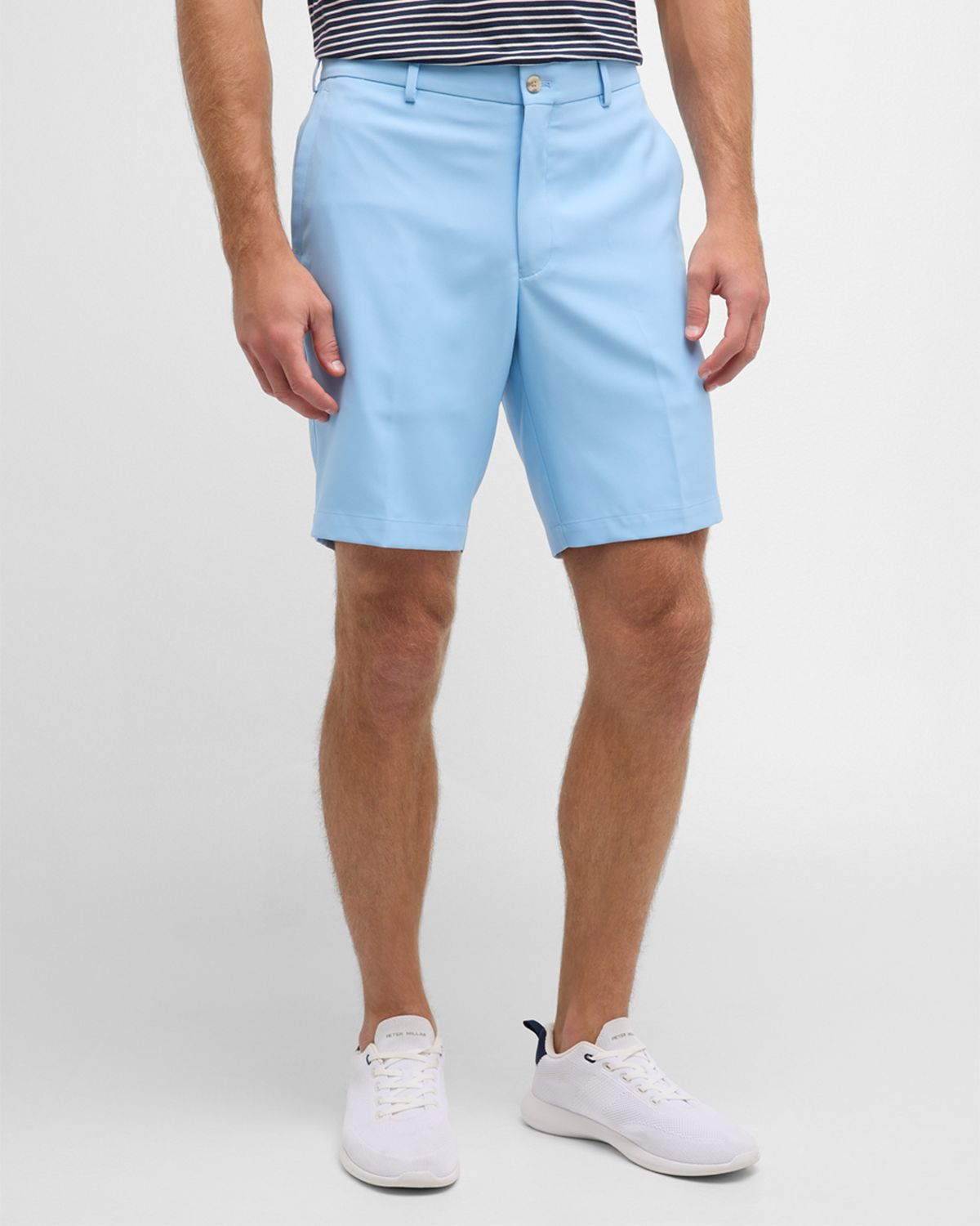 Peter Millar Men 's Salem High Drape Performance Shorts