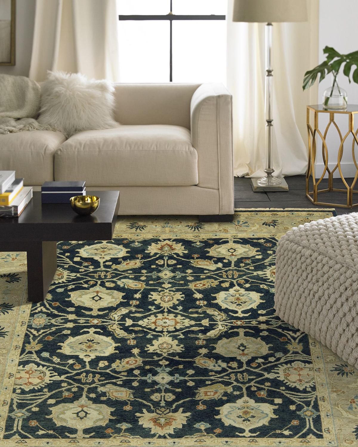 Haven & Loom Estevan Hand-Knotted Oushak Rug | Thumbnail 3 Haven & Loom Estevan Hand-Knotted Oushak Rug | Thumbnail 3