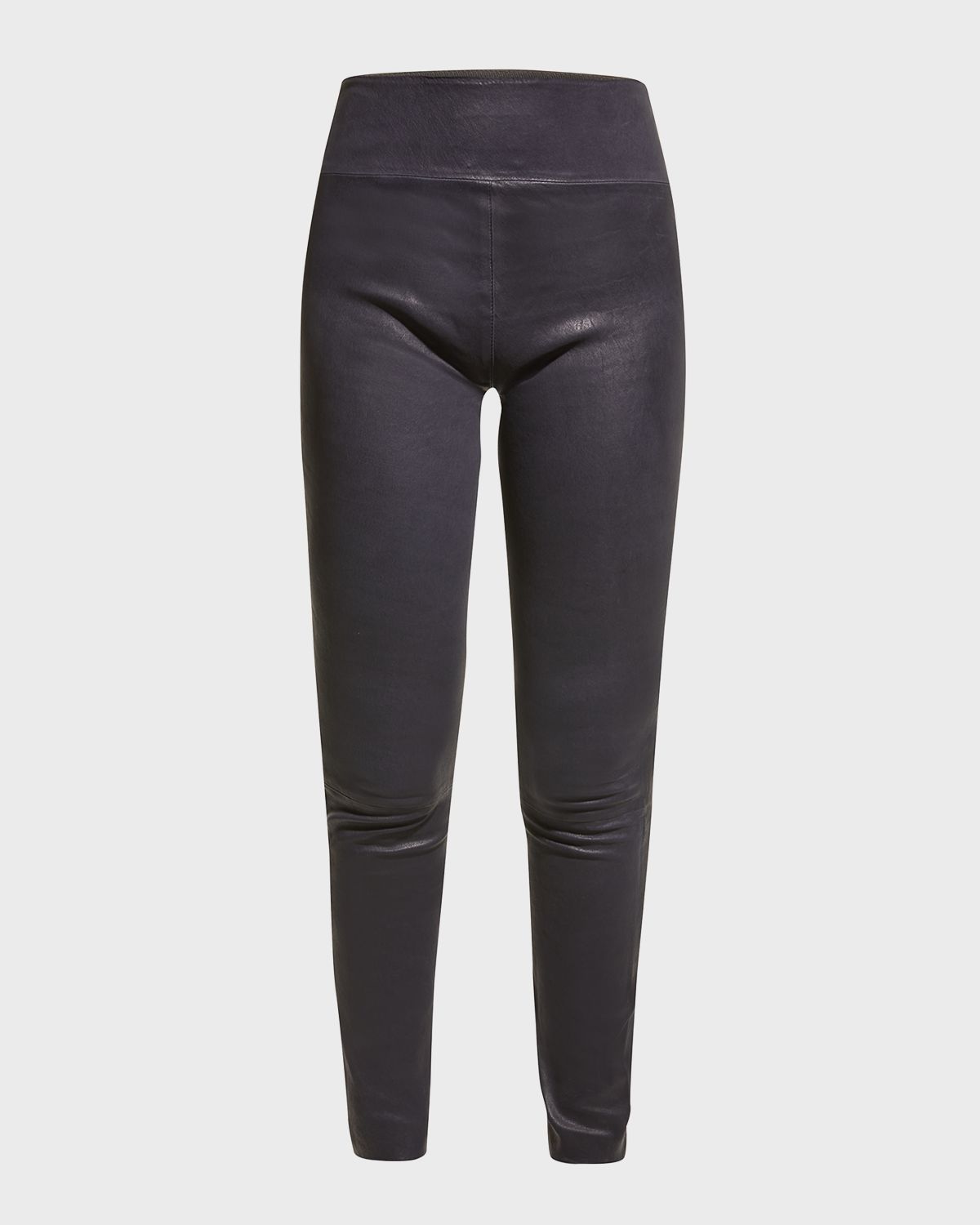 SPRWMN High-Waist Leather Ankle Leggings