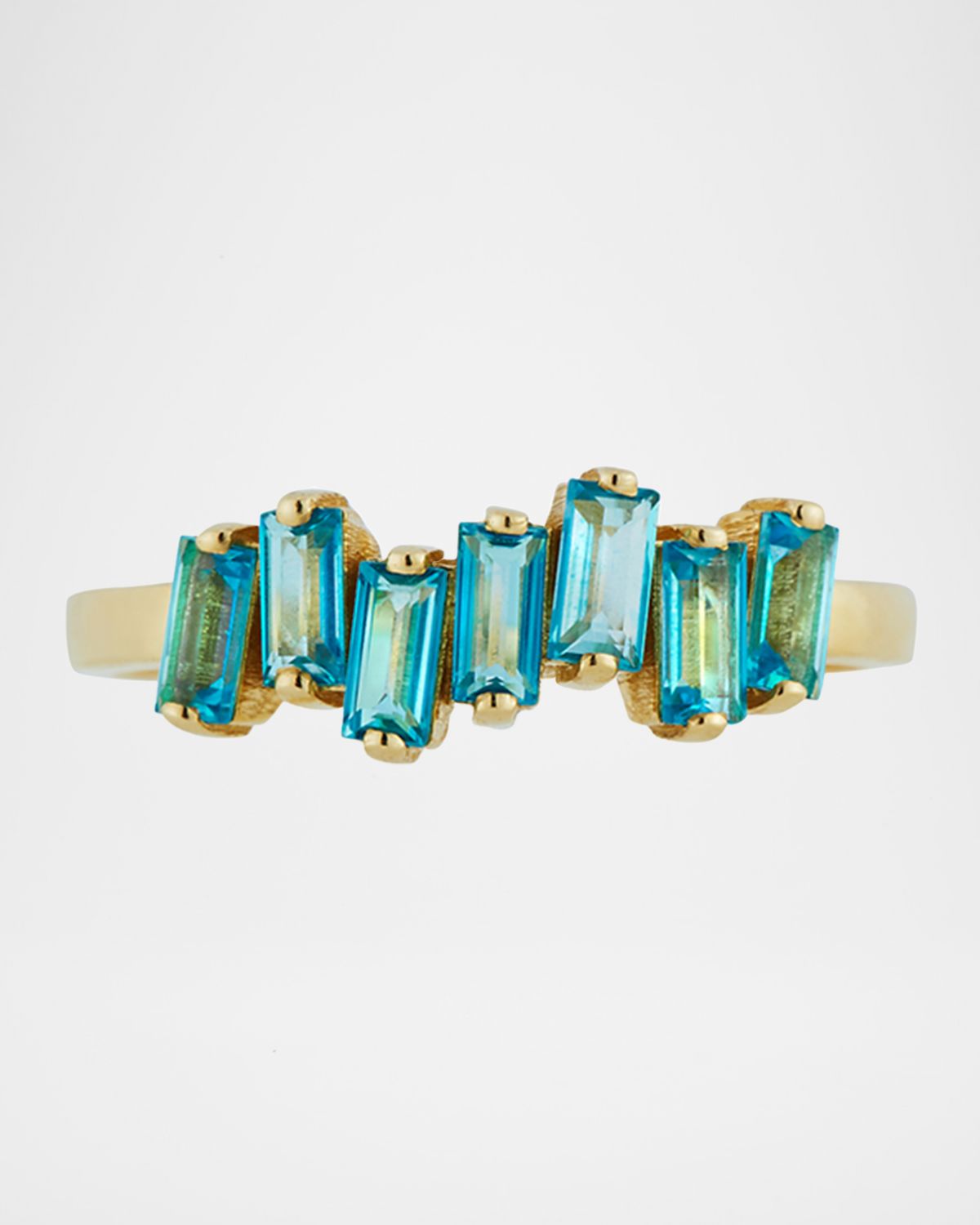 KALAN by Suzanne Kalan 14k Gold Amalfi Wave Band Ring