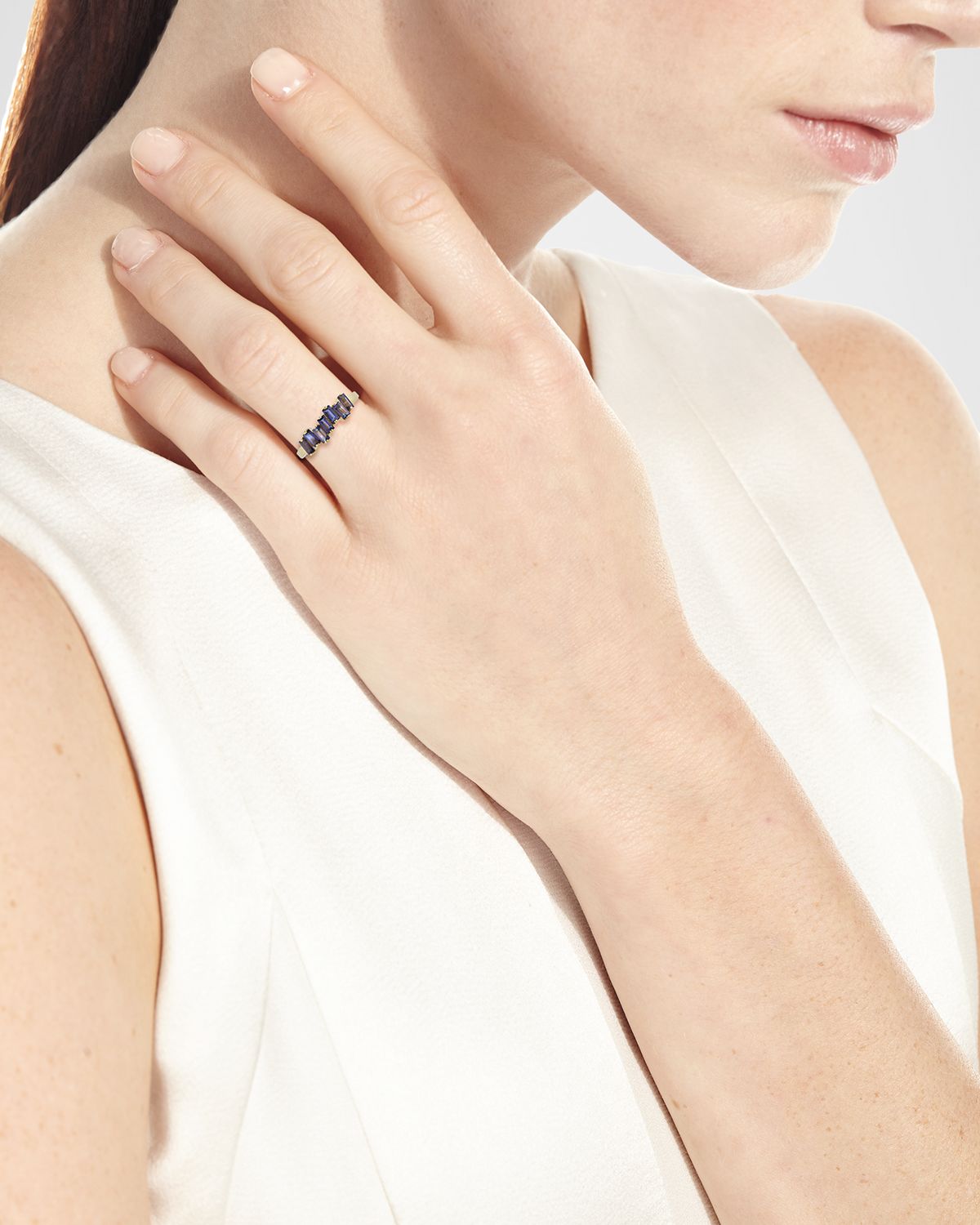 KALAN by Suzanne Kalan 14k Gold Amalfi Wave Band Ring