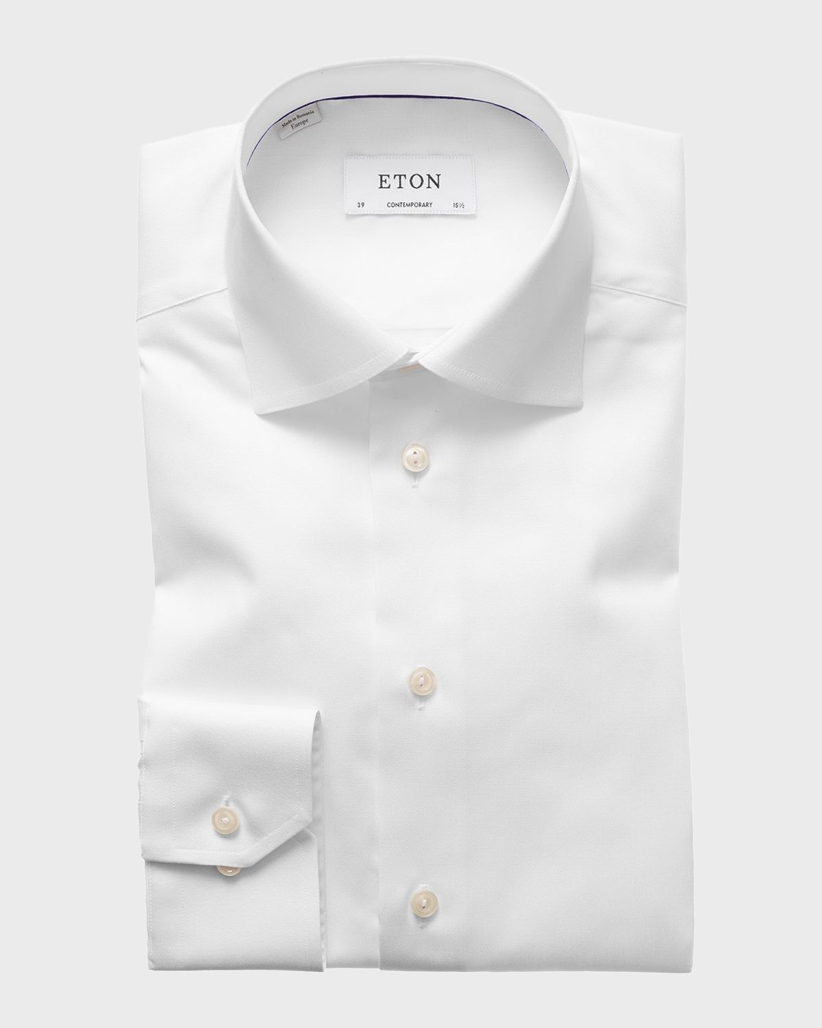 Eton Contemporary-Fit Twill Dress Shirt
