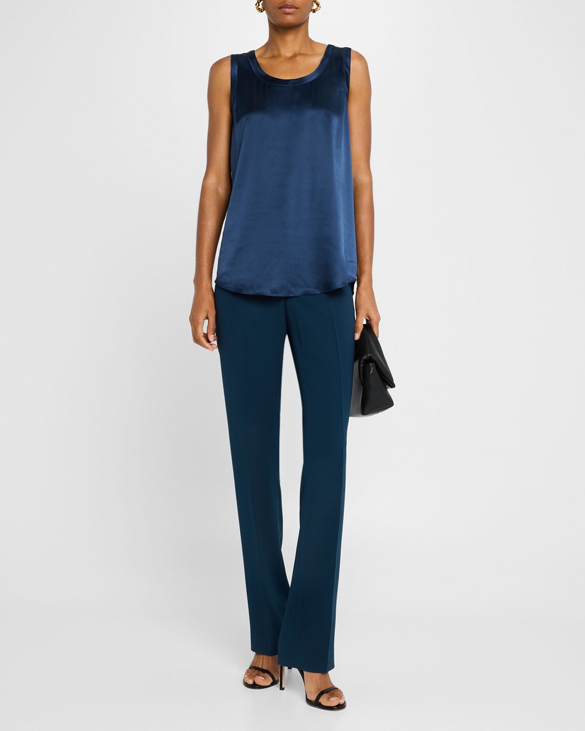 Lafayette 148 New York Barrow FinesseCrepe Pants