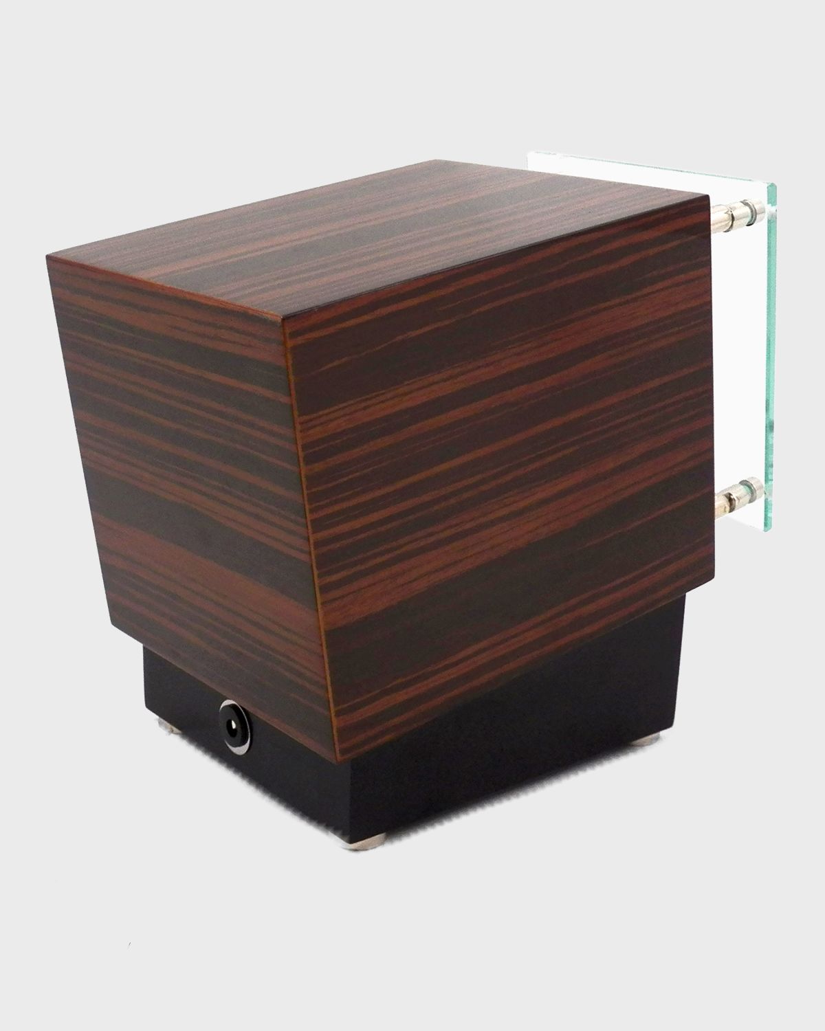 Bey-Berk Ebony Burlwood Watch Winder