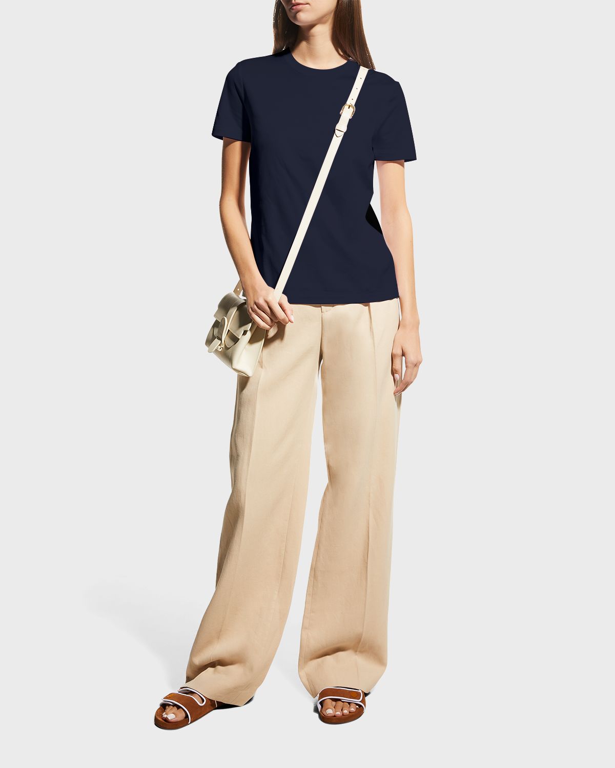 Loro Piana Short-Sleeve Logo Tee