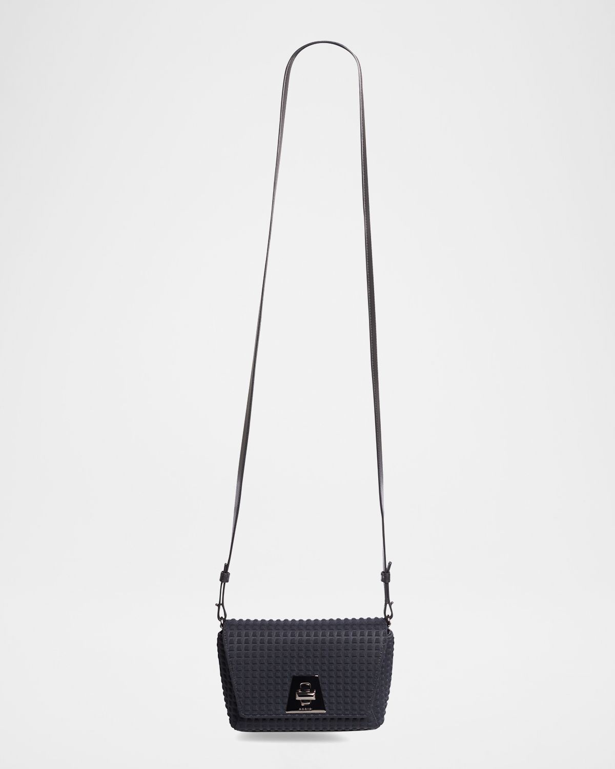 Akris Anouk Little Day Techno Fabric Crossbody Bag