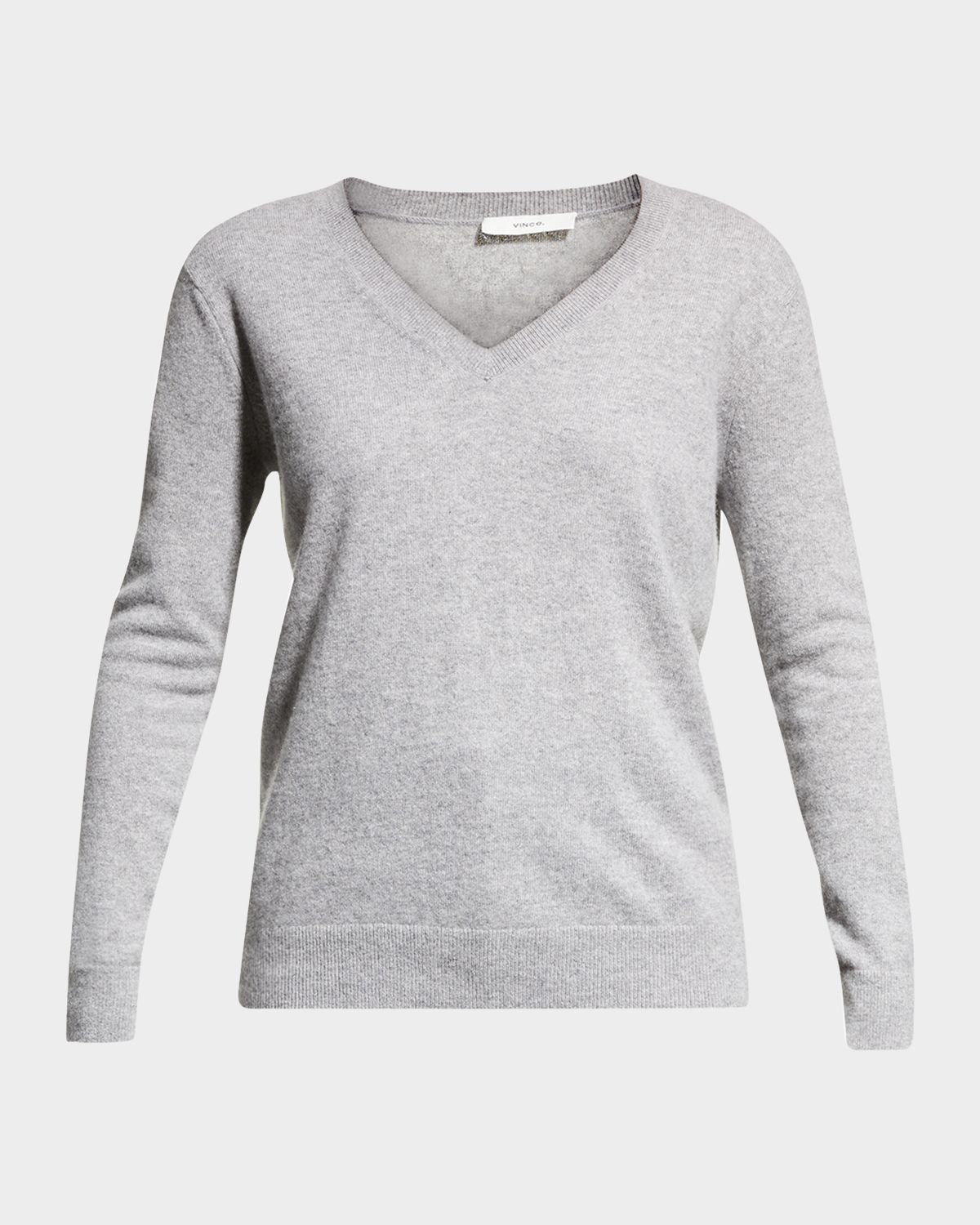 Vince Weekend V-Neck Cashmere Pullover Sweater