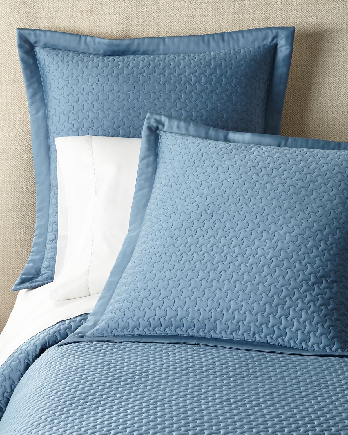 Home Treasures Trinity Quilted European Sham | Thumbnail 4 Home Treasures Trinity Quilted European Sham | Thumbnail 4