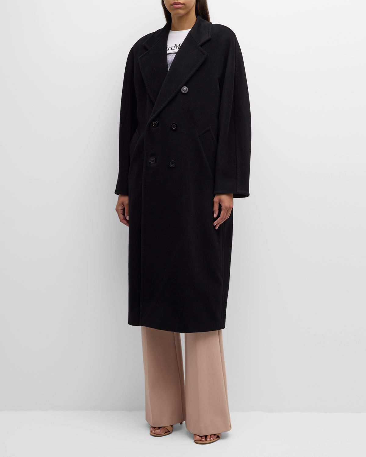Max Mara Wool-Cashmere Belted Madame Coat