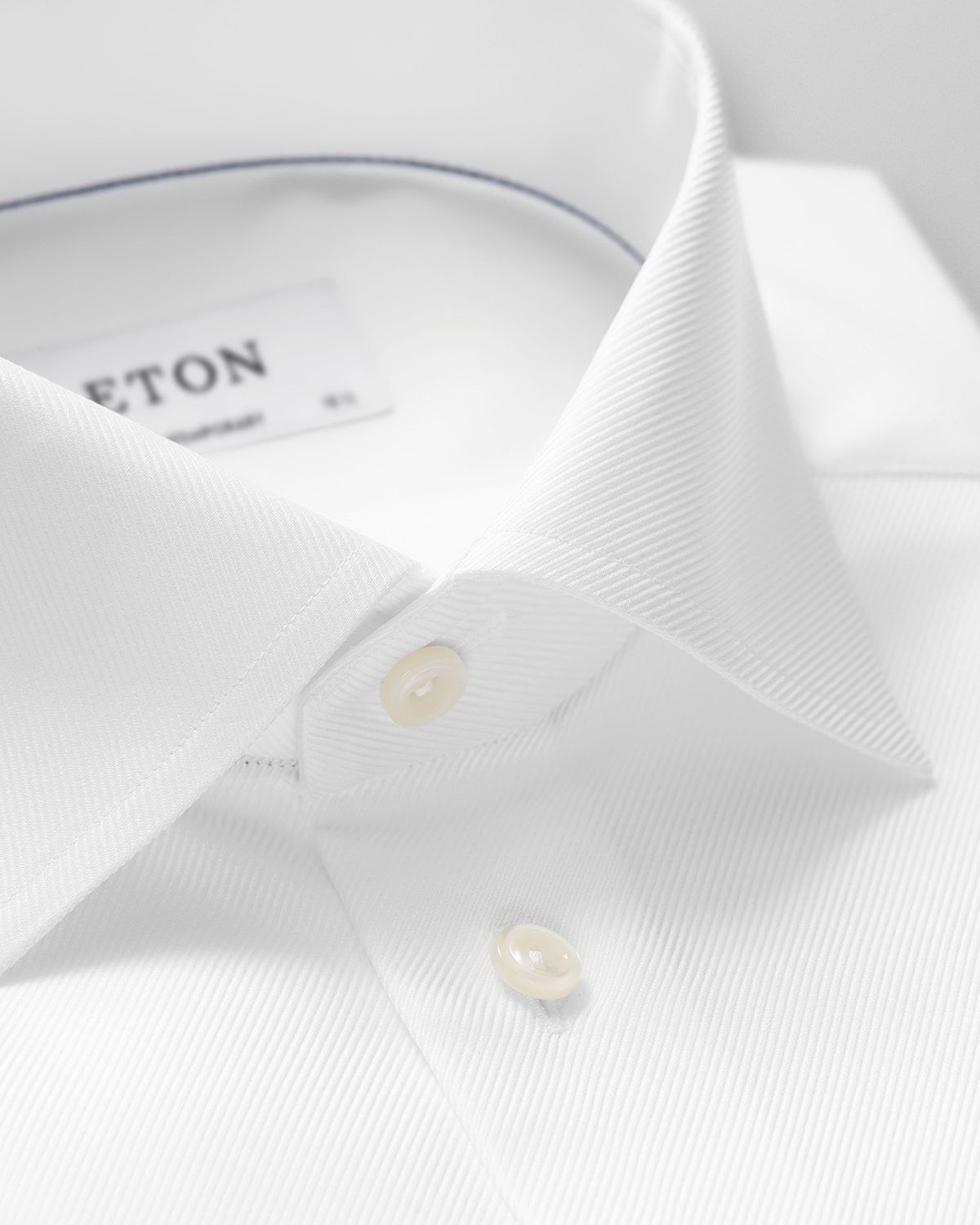 Eton Contemporary-Fit Cavalry Twill Dress Shirt