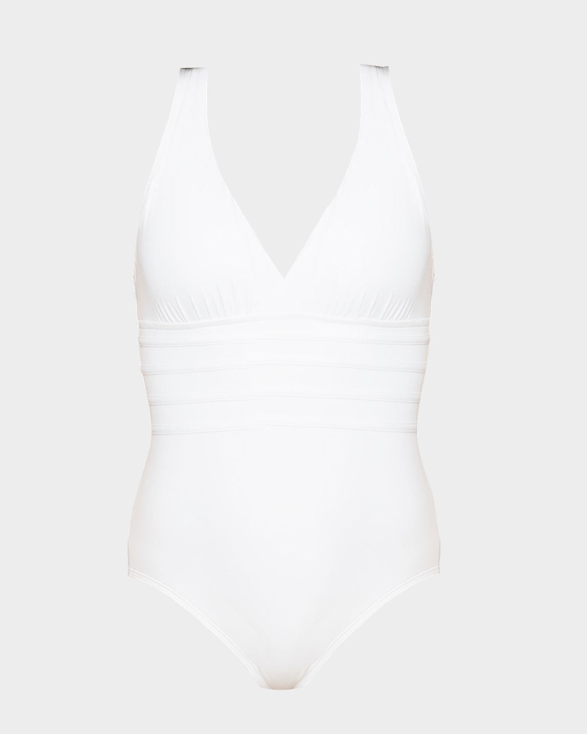 La Blanca Island Goddess Strappy-Back One-Piece Swimsuit