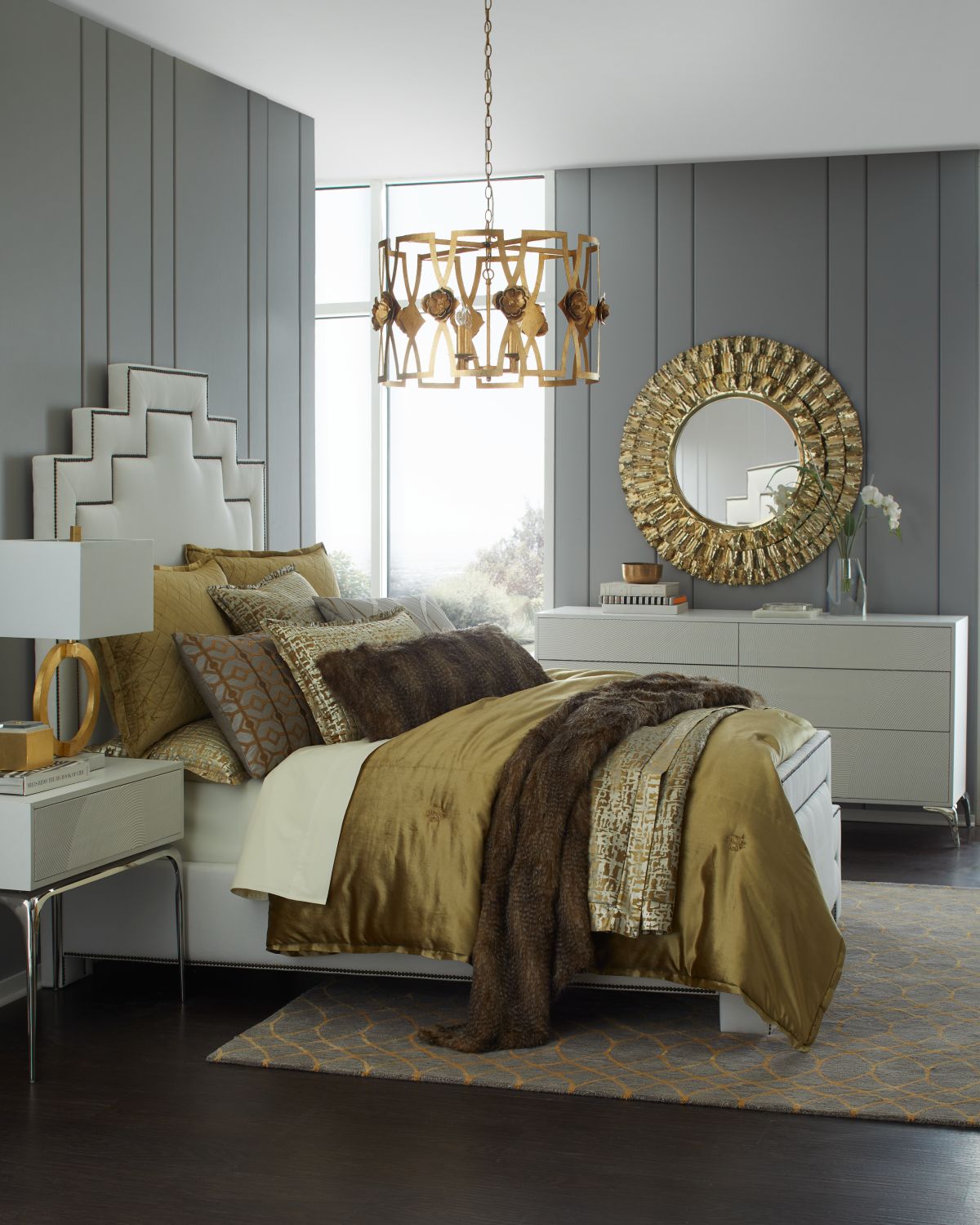 Lili Alessandra Jolie Quilted Standard Pillow