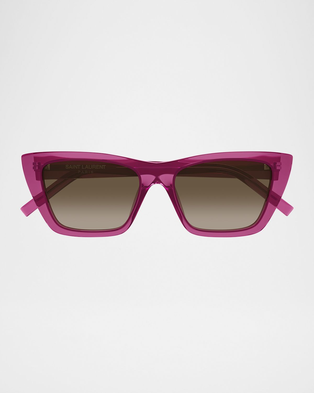 Saint Laurent Cat-Eye Acetate Sunglasses