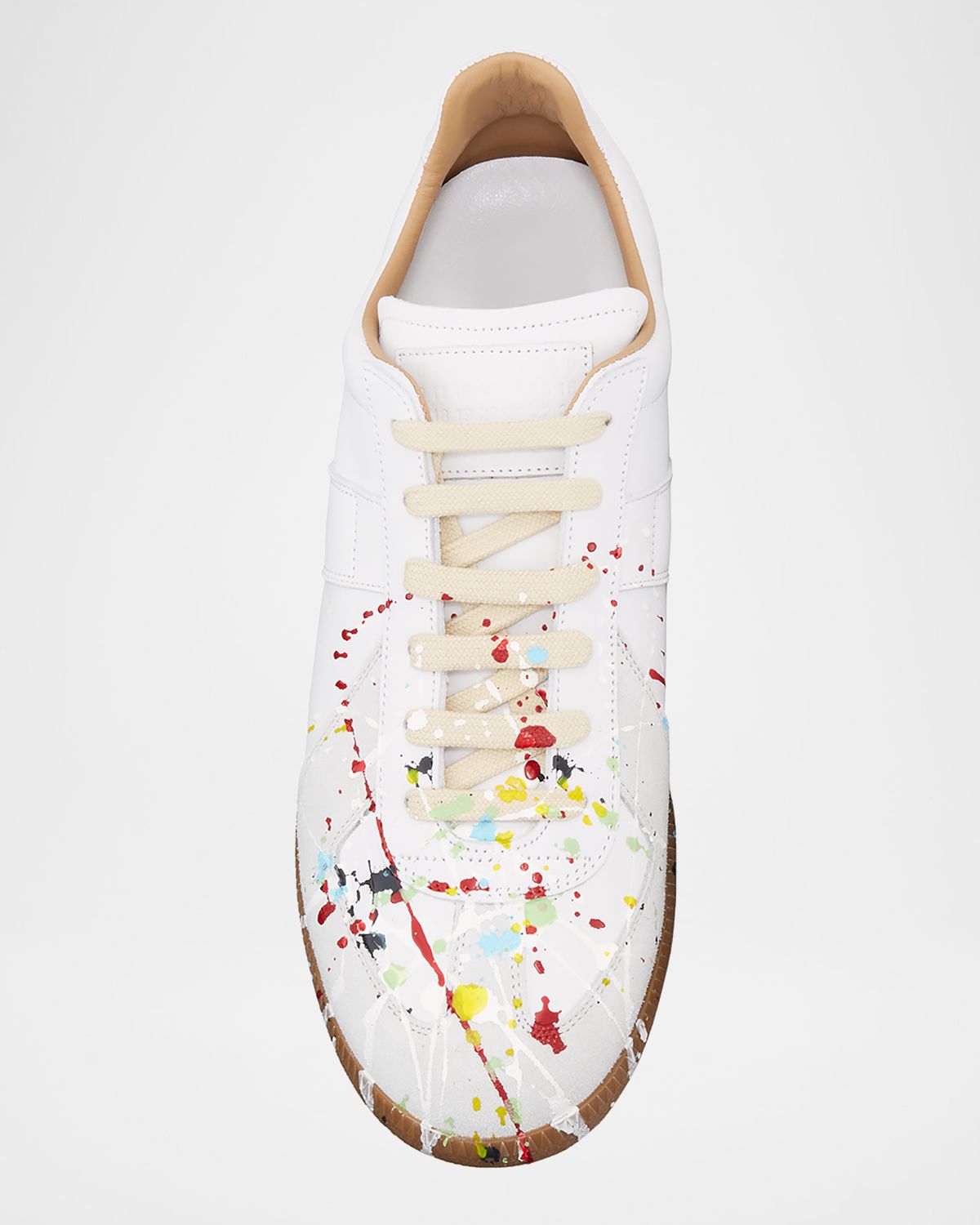 Maison Margiela Men 's Replica Paint-Splatter Sneakers