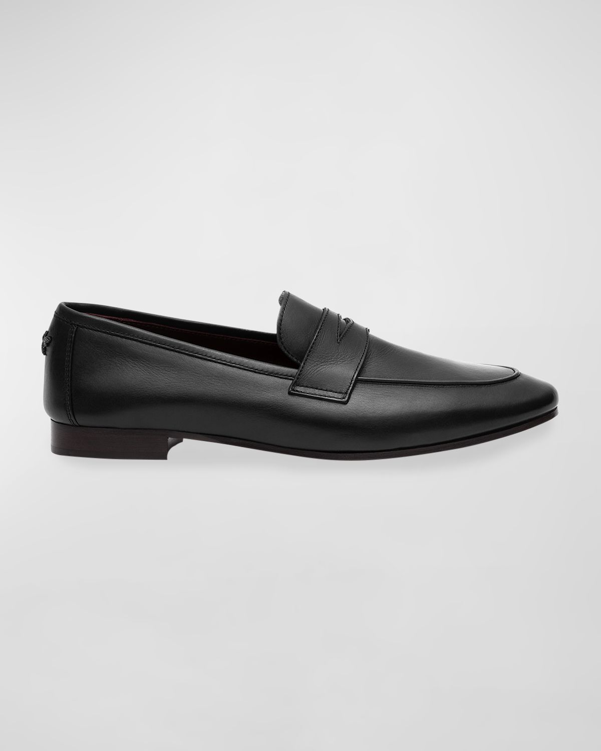 Bougeotte Flaneur Leather Flat Penny Loafers | Thumbnail 5 Bougeotte Flaneur Leather Flat Penny Loafers | Thumbnail 5