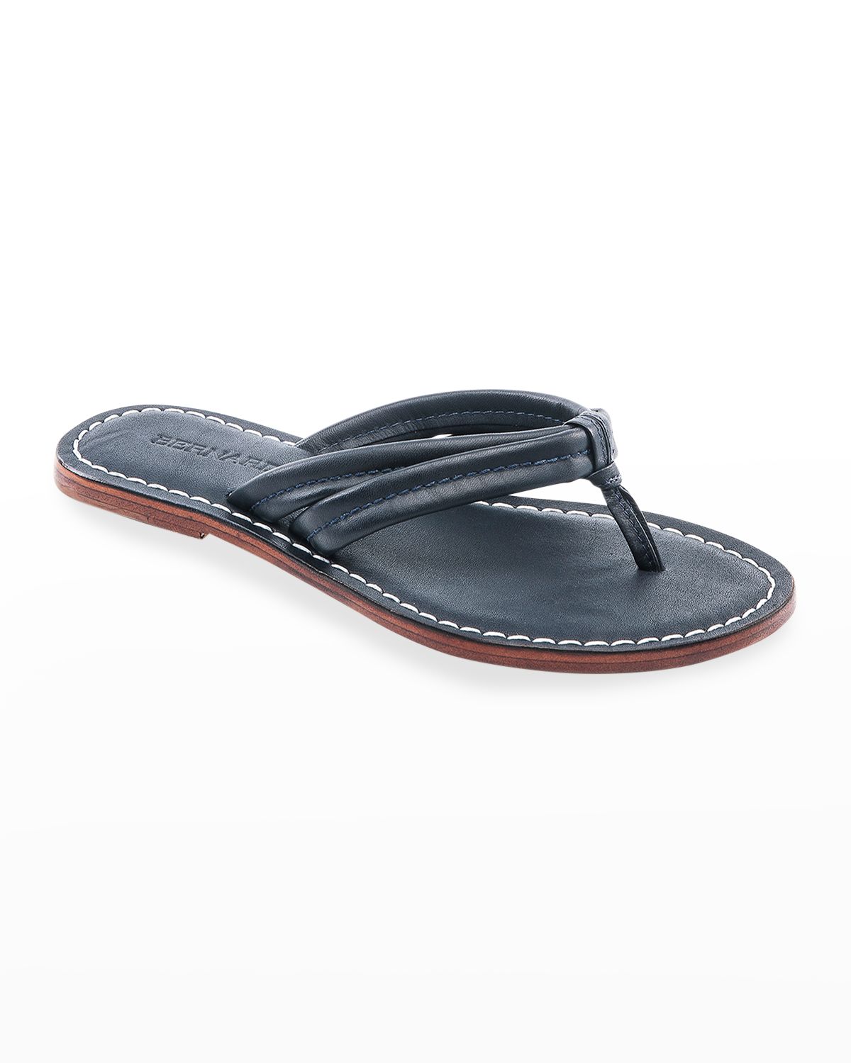 Bernardo Miami Leather Slide Sandals - Women's Shoes