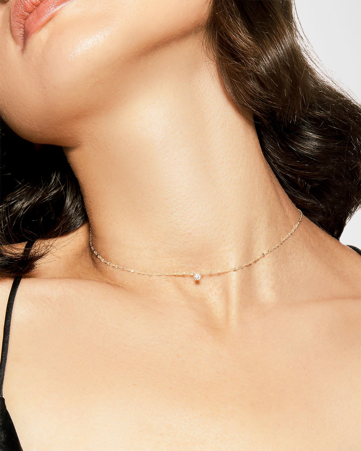 LANA GIRL BY LANA JEWELRY Girl 's Solo Diamond Necklace