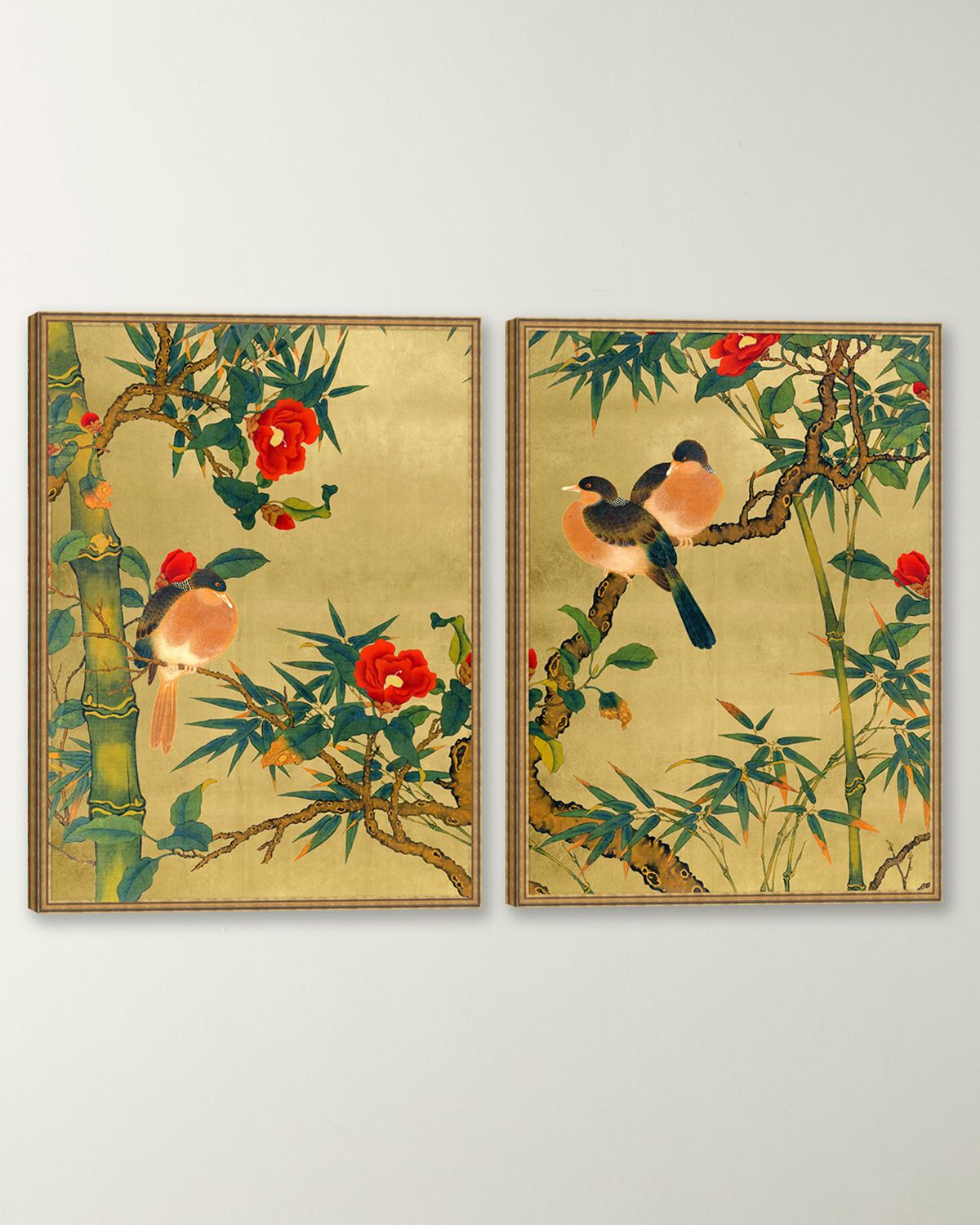 Wendover Art Group "Bamboo Garden Birds" Giclee Wall Art, Set of 2 | Thumbnail 3 Wendover Art Group "Bamboo Garden Birds" Giclee Wall Art, Set of 2 | Thumbnail 3