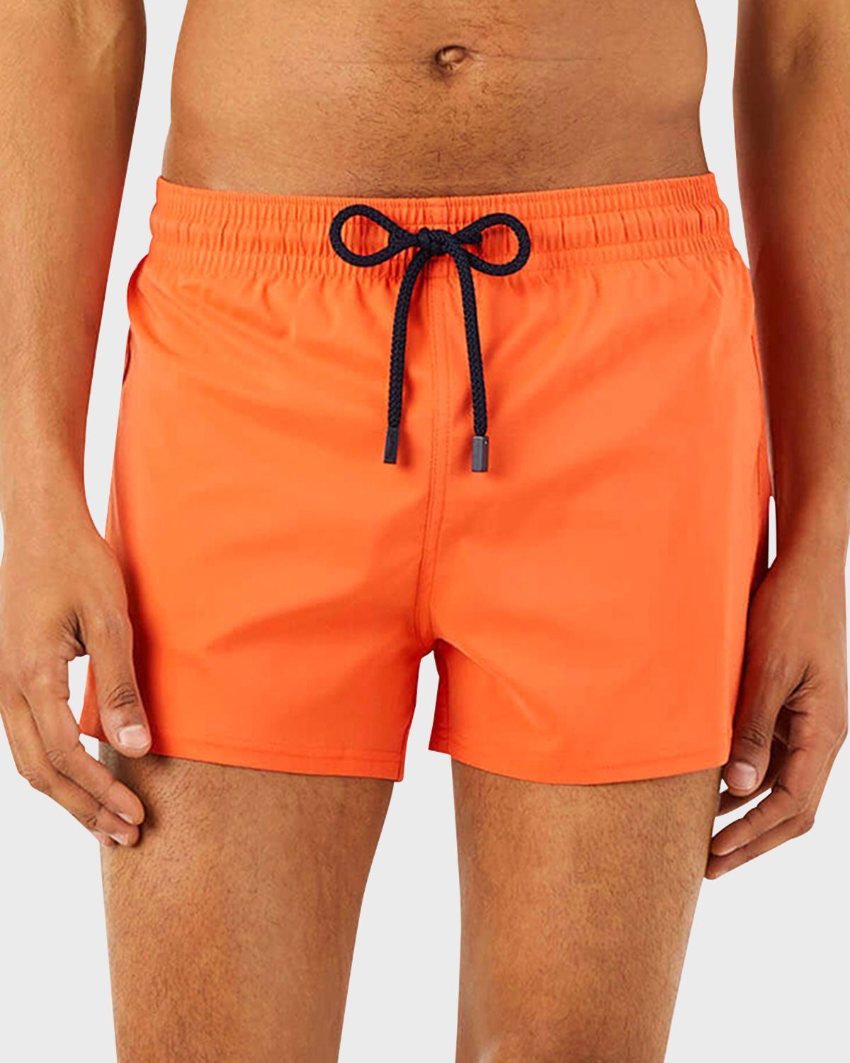 Vilebrequin Men 's Unis Stretch-Solid Swim Trunks