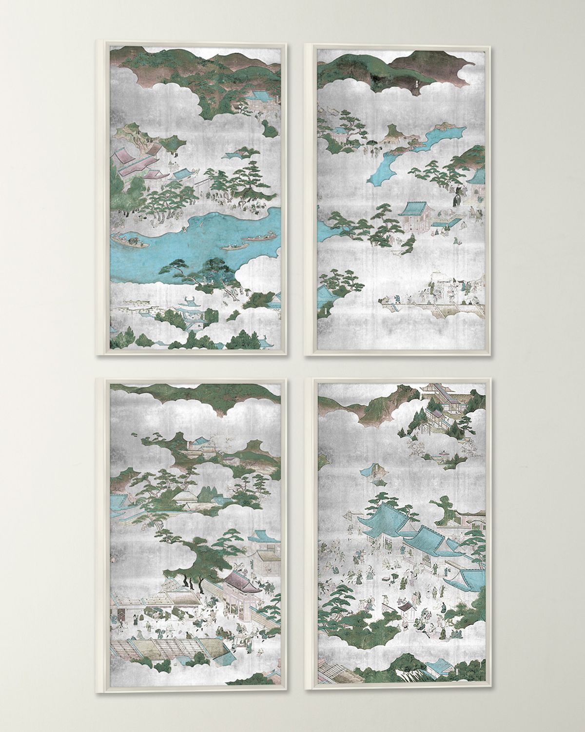 Wendover Art Group "Kyoto Screen" Giclee Art Canvases, Set of 4 | Thumbnail 3 Wendover Art Group "Kyoto Screen" Giclee Art Canvases, Set of 4 | Thumbnail 3
