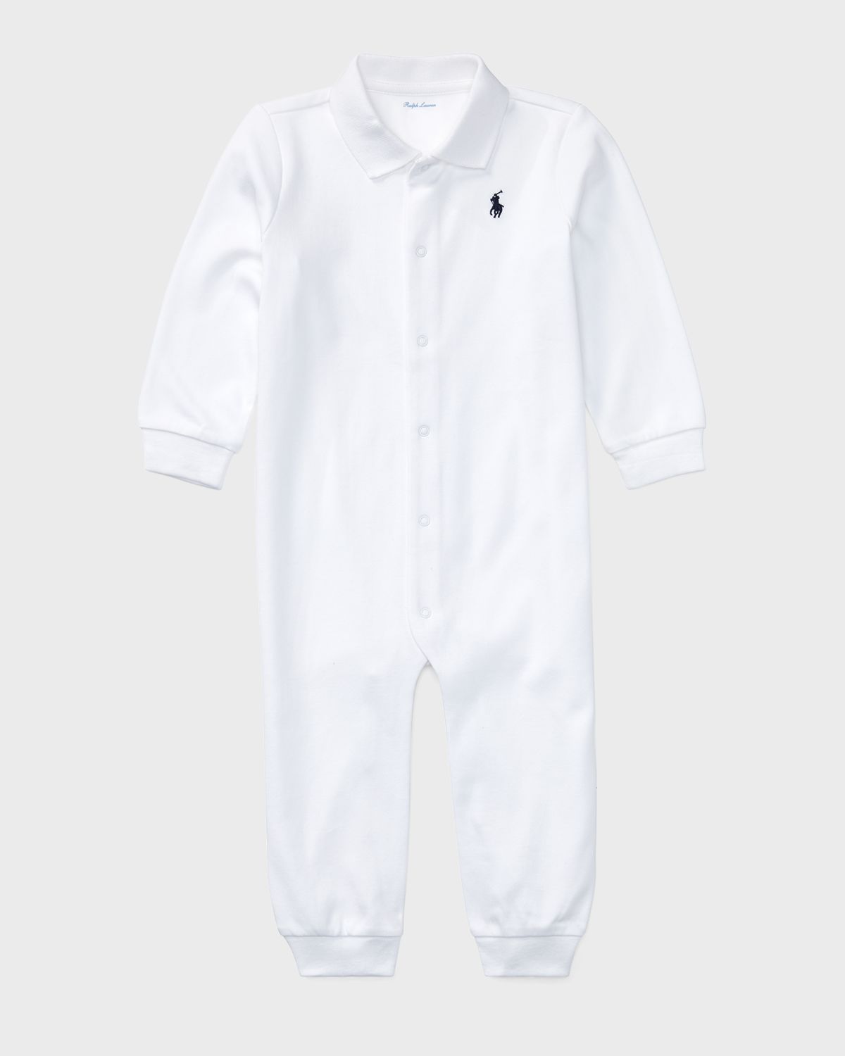 Polo Ralph Lauren Cotton Polo Coverall, Size 3M-12M