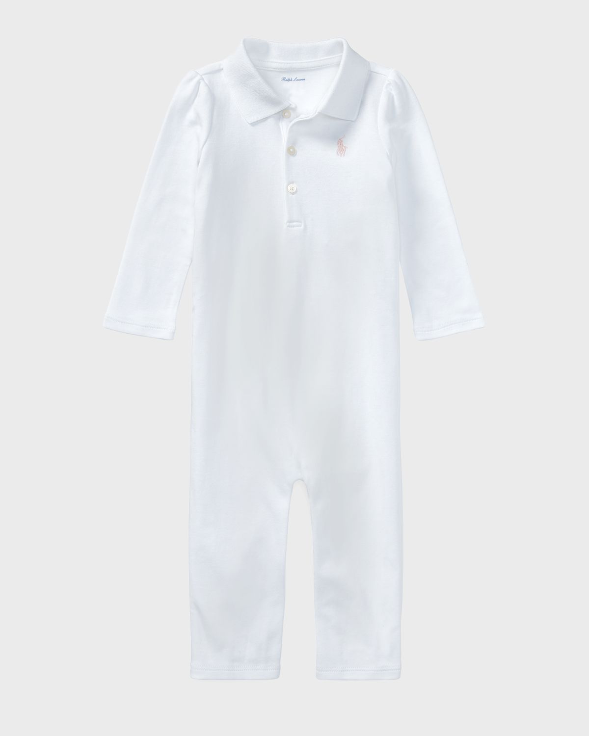Polo Ralph Lauren Interlock Polo Coverall, Size 3-12 Months