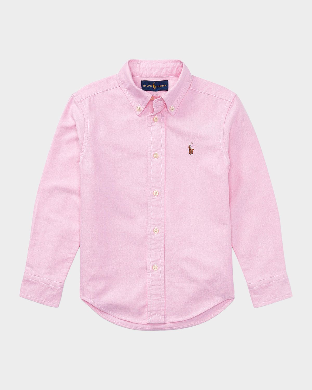 Polo Ralph Lauren Boy 's Oxford Sport Shirt, Size -7