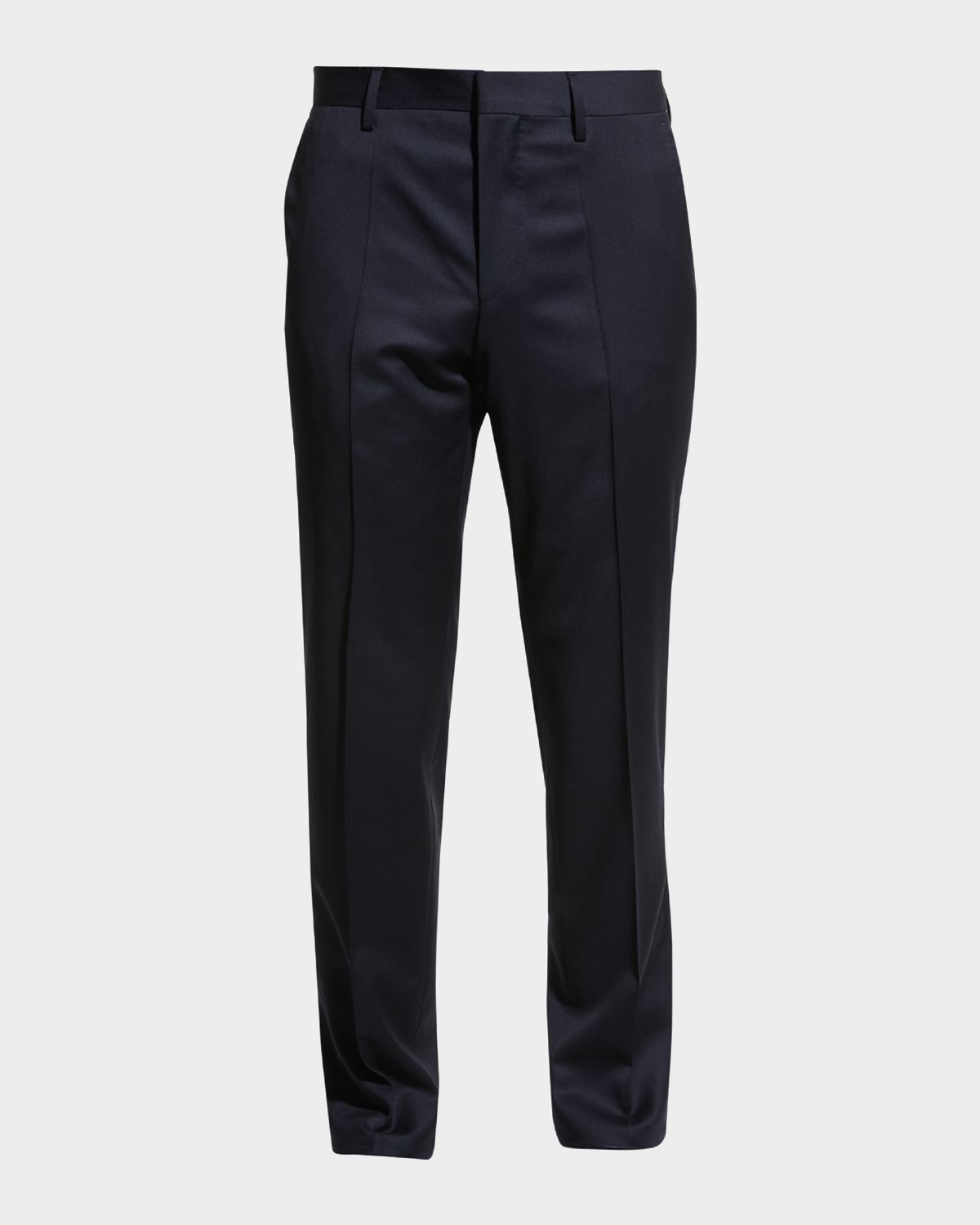 BOSS Men 's Genesis Slim-Fit Wool Trousers, Black