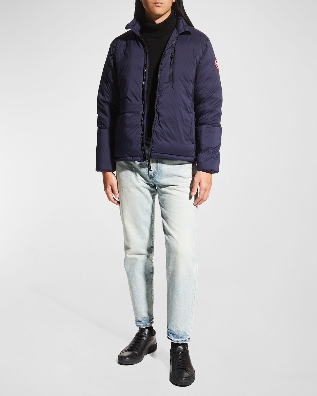 Canada Goose Men's Lodge Zip-Front Puffer Coat