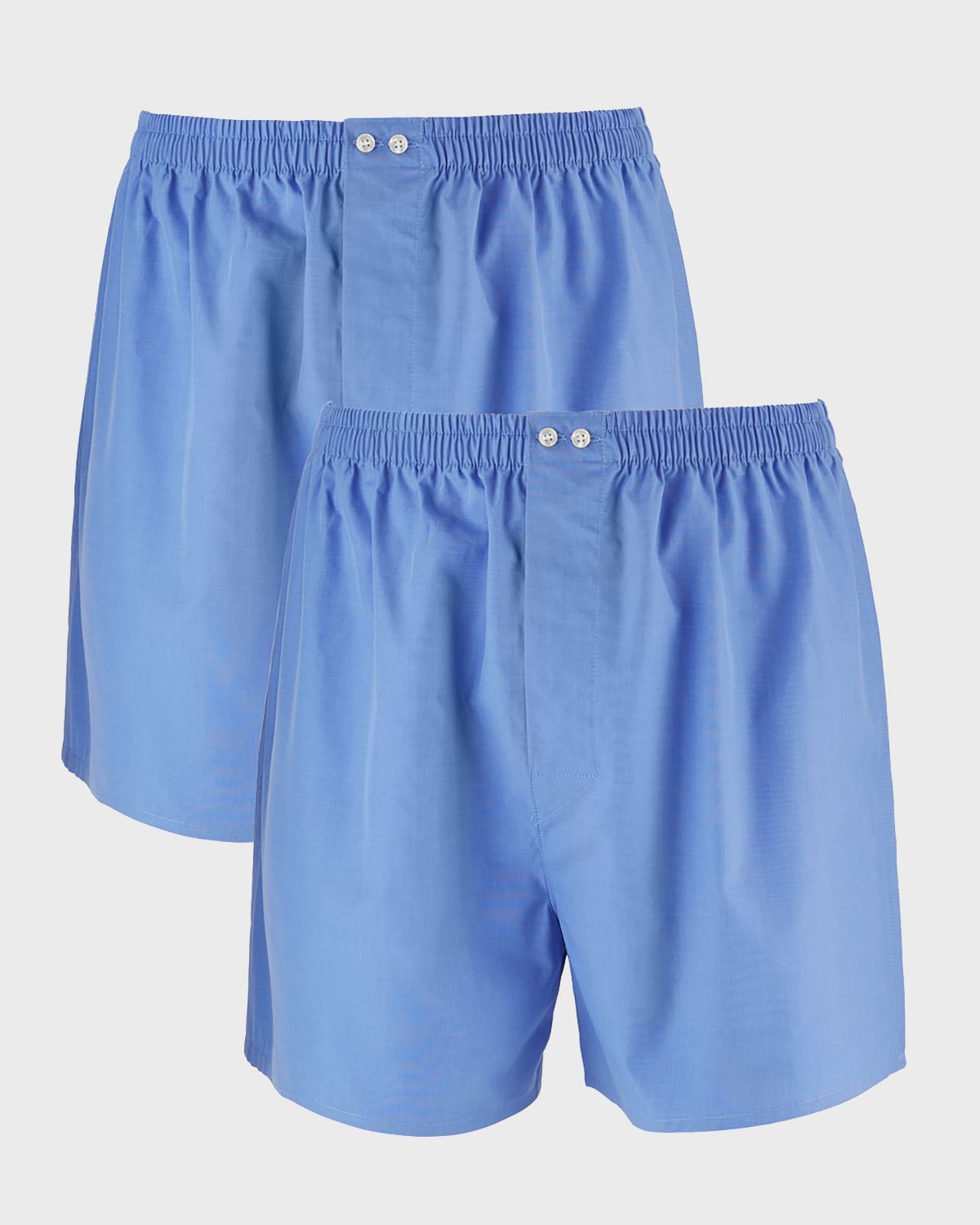 Neiman Marcus Men 's 2-Pack Tagless Cotton Boxers