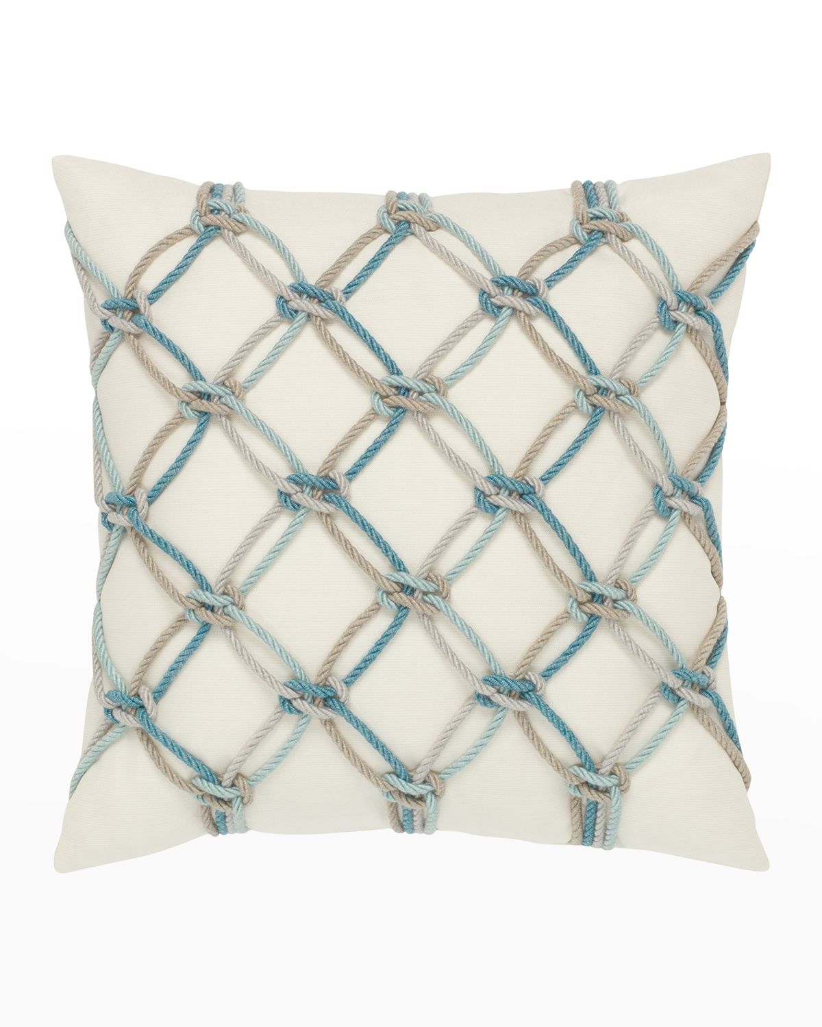 Elaine Smith Rope Sunbrella Pillow | Thumbnail 4 Elaine Smith Rope Sunbrella Pillow | Thumbnail 4