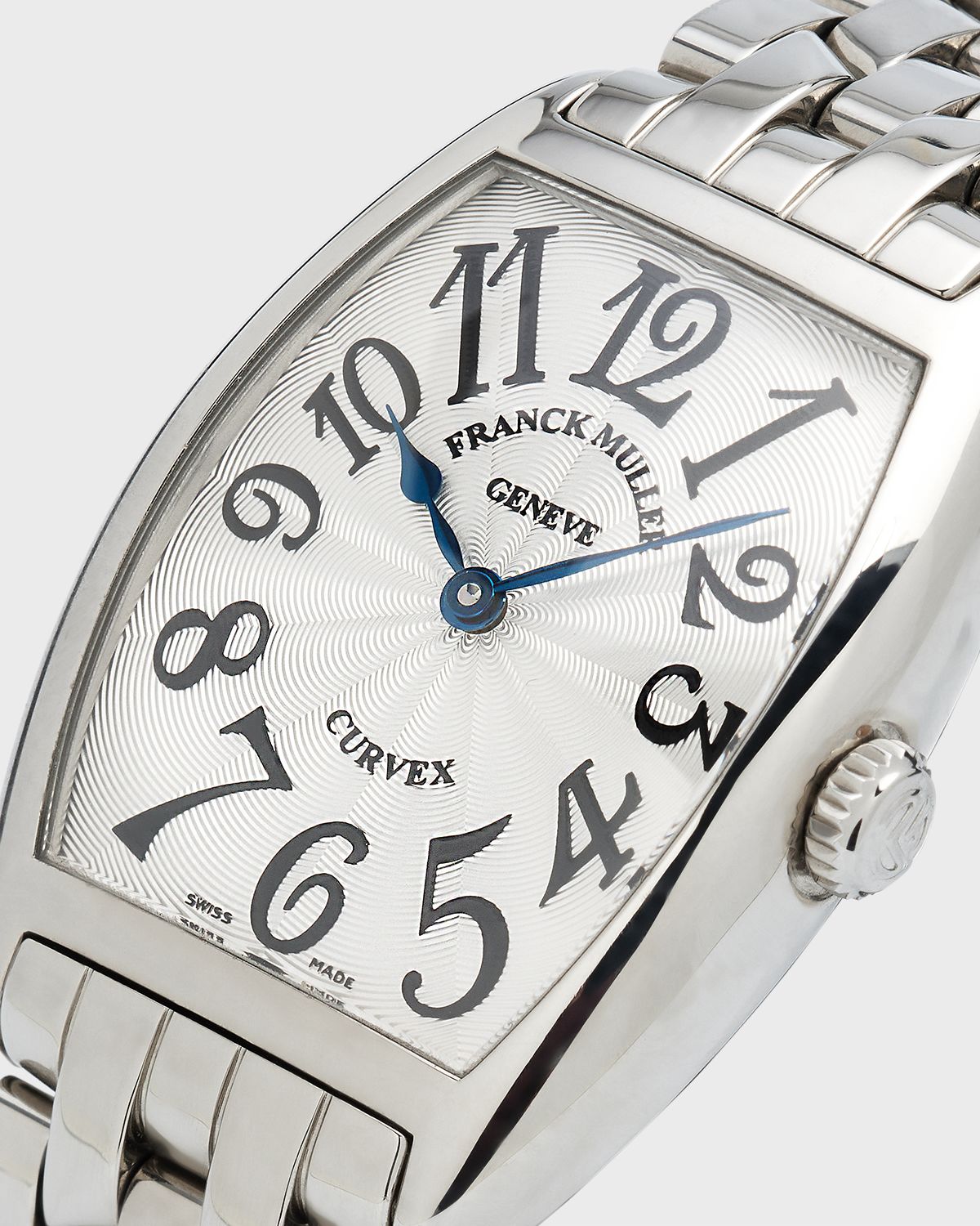 Franck Muller Curvex Stainless Steel Watch