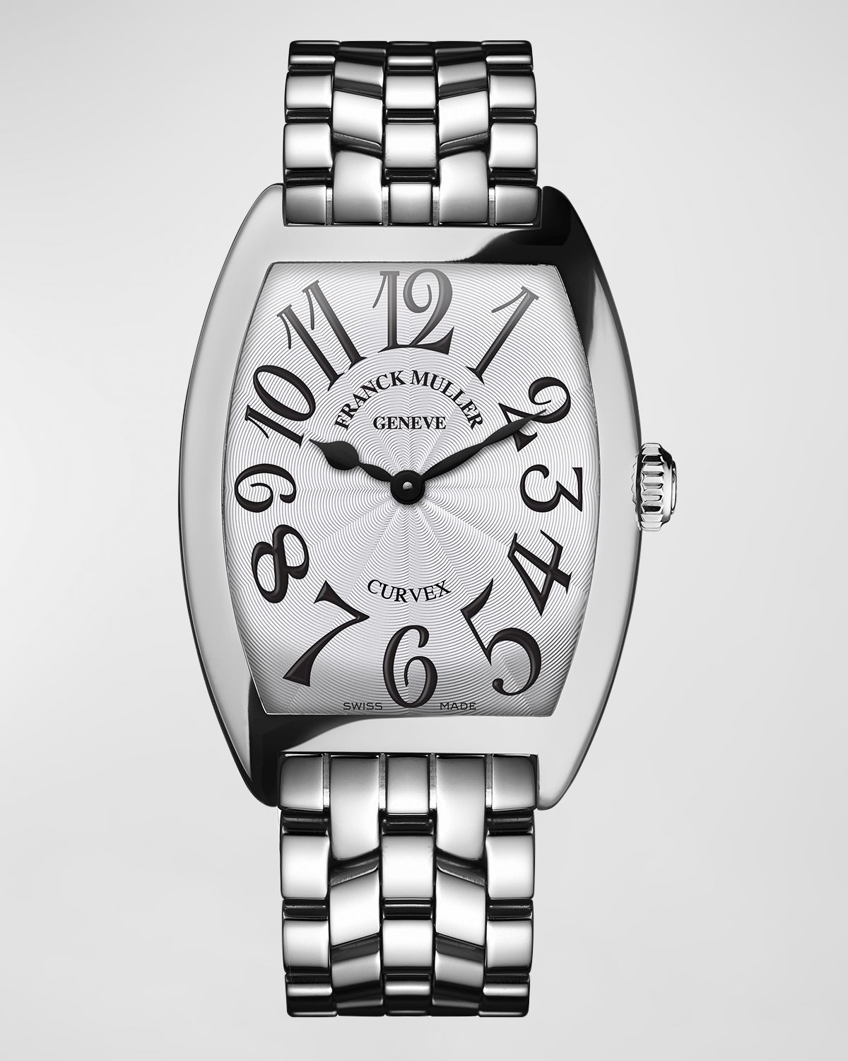 Franck Muller Curvex Stainless Steel Watch