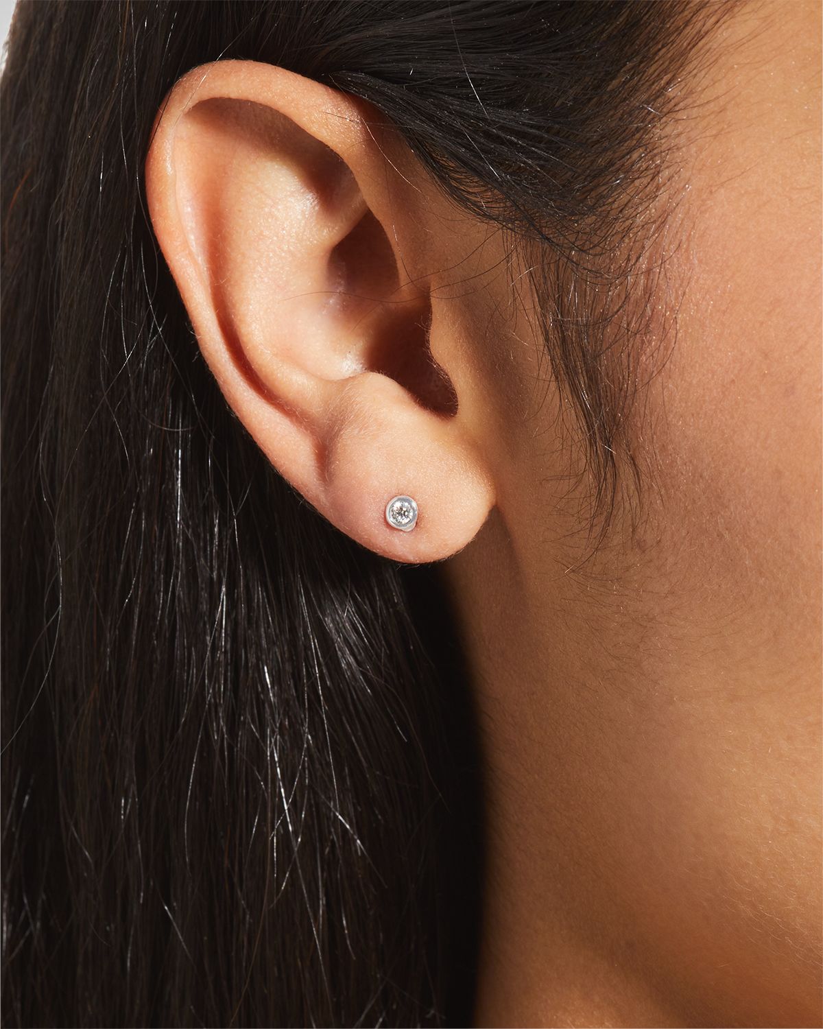 Roberto Coin 18k Diamond Stud Earrings