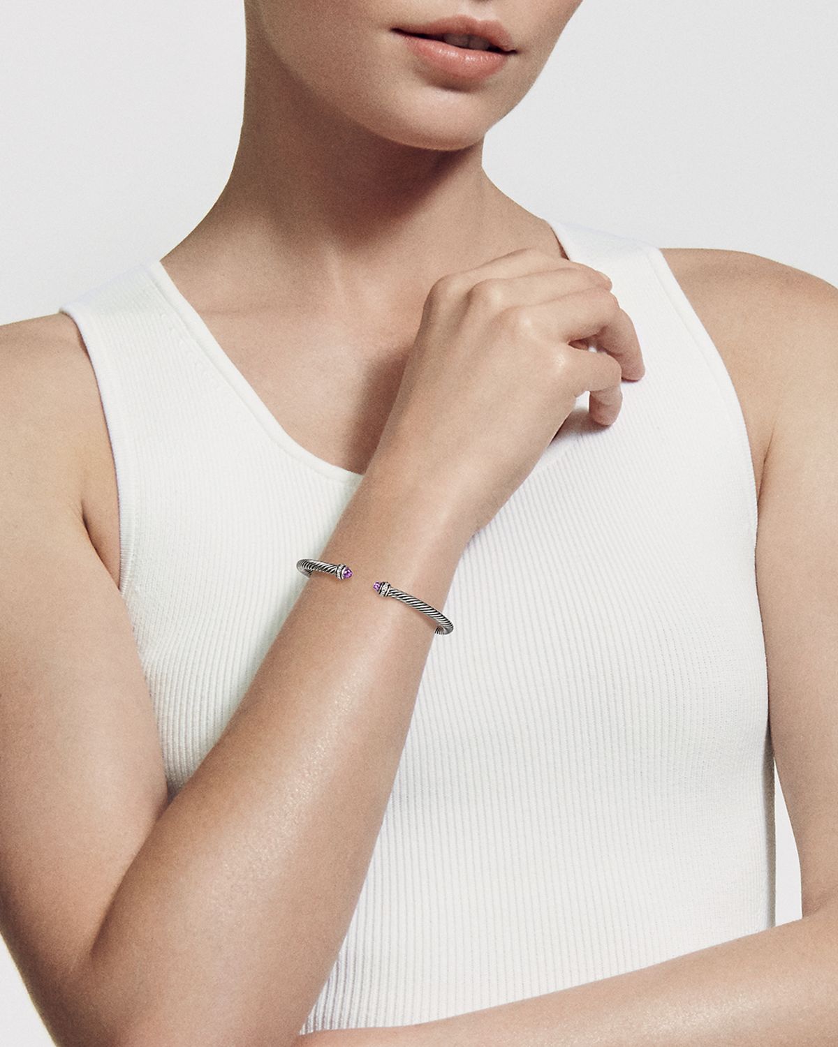 David Yurman Classic Cable Bracelet in Silver