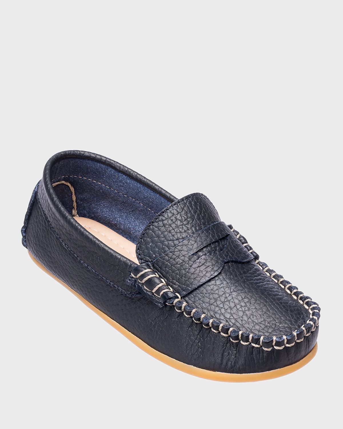Elephantito Boy 's Alex Leather Driver Loafers, Baby | Thumbnail 6