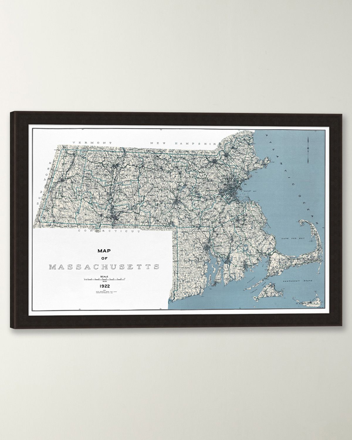 Wendover Art Group Chart of Massachusetts and Coast | Thumbnail 6 Wendover Art Group Chart of Massachusetts and Coast | Thumbnail 6
