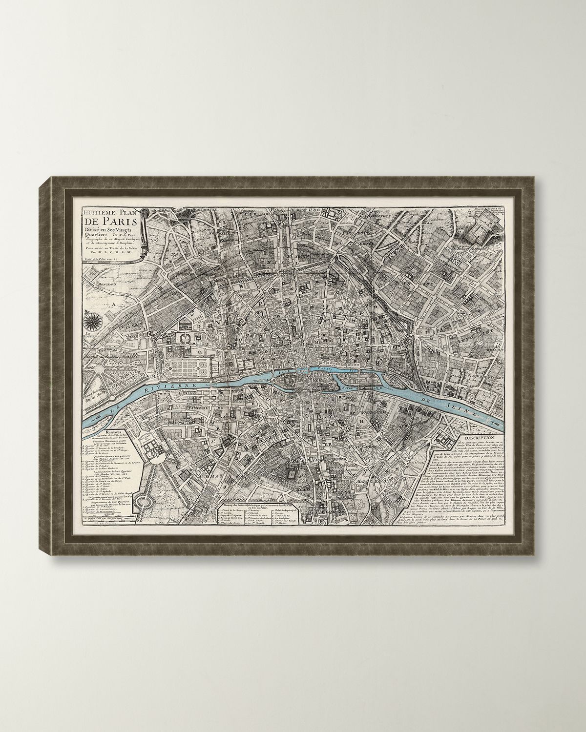 Wendover Art Group Map of Paris | Thumbnail 6 Wendover Art Group Map of Paris | Thumbnail 6