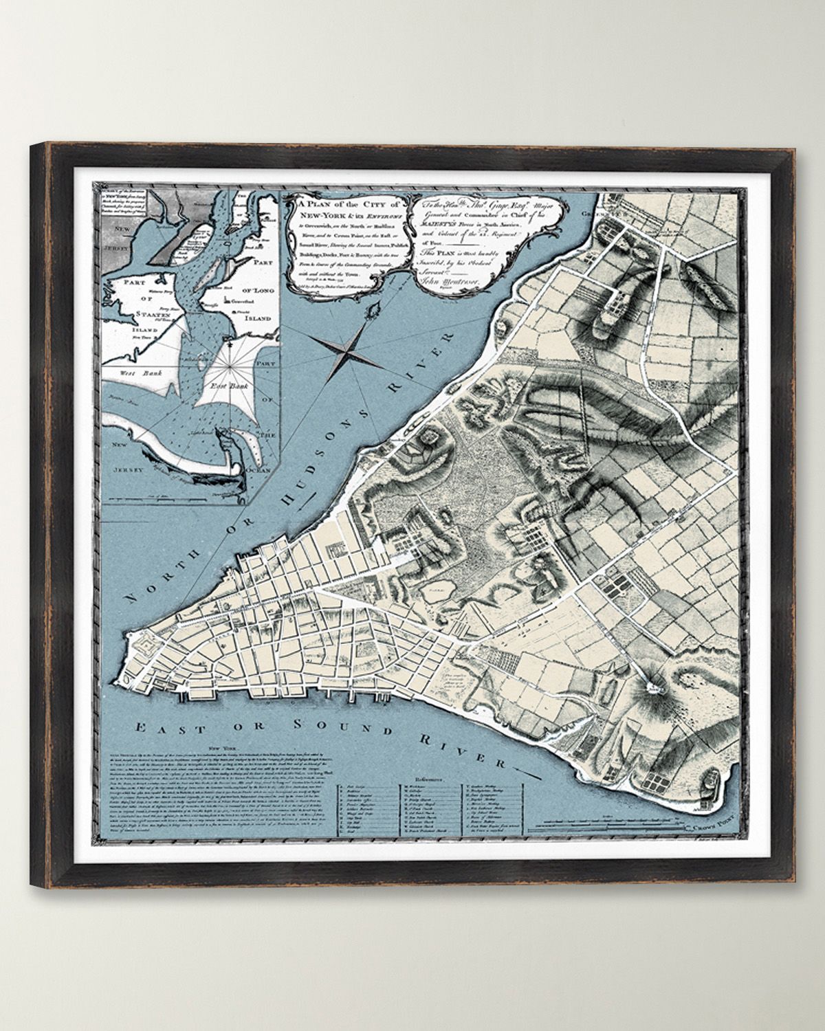 Wendover Art Group Chart of New York Harbor | Thumbnail 6 Wendover Art Group Chart of New York Harbor | Thumbnail 6