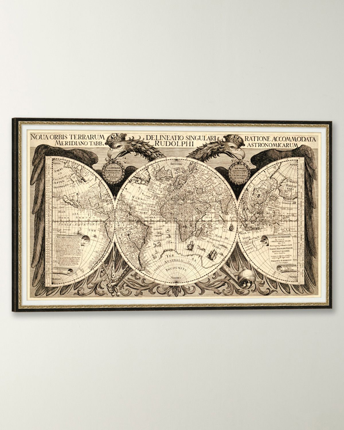 Wendover Art Group Sepia World Map | Thumbnail 6 Wendover Art Group Sepia World Map | Thumbnail 6