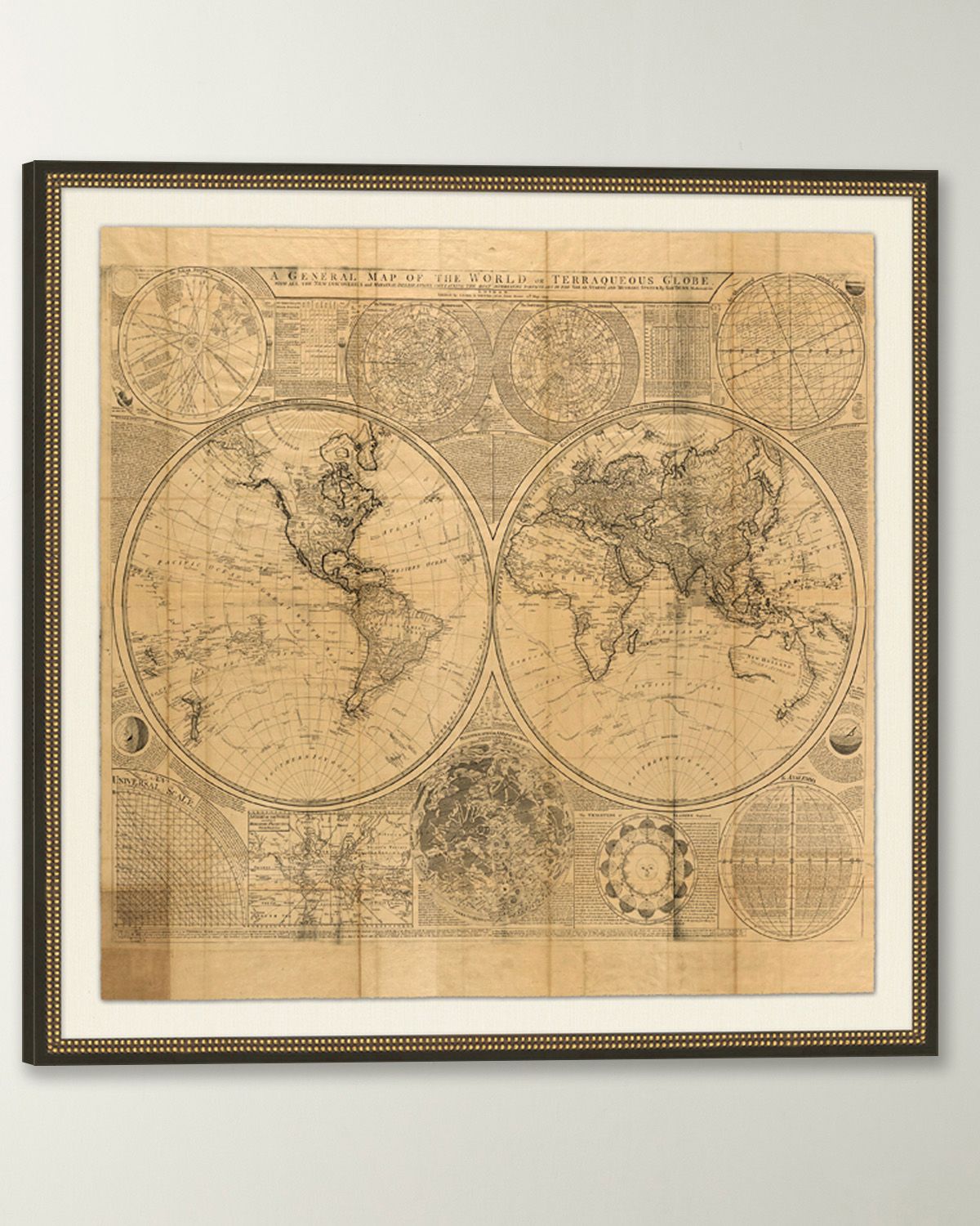 Wendover Art Group Vintage World Map | Thumbnail 6