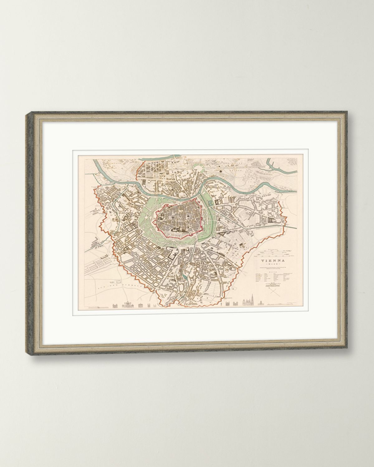 Wendover Art Group European Map - Vienna