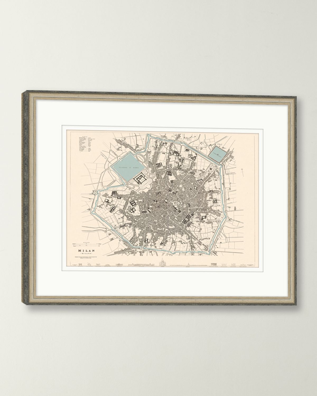 Wendover Art Group European Map - Milan | Thumbnail 5 Wendover Art Group European Map - Milan | Thumbnail 5