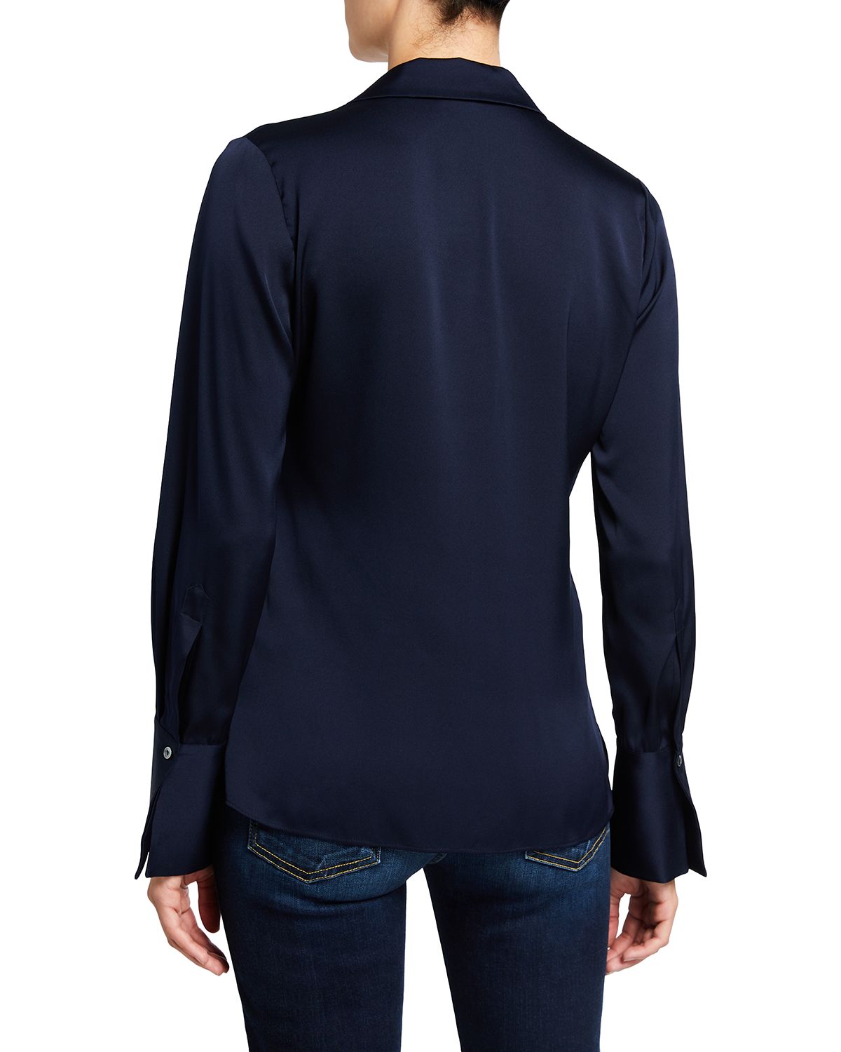 Kobi Halperin Rebekah Long-Sleeve Silk Blouse