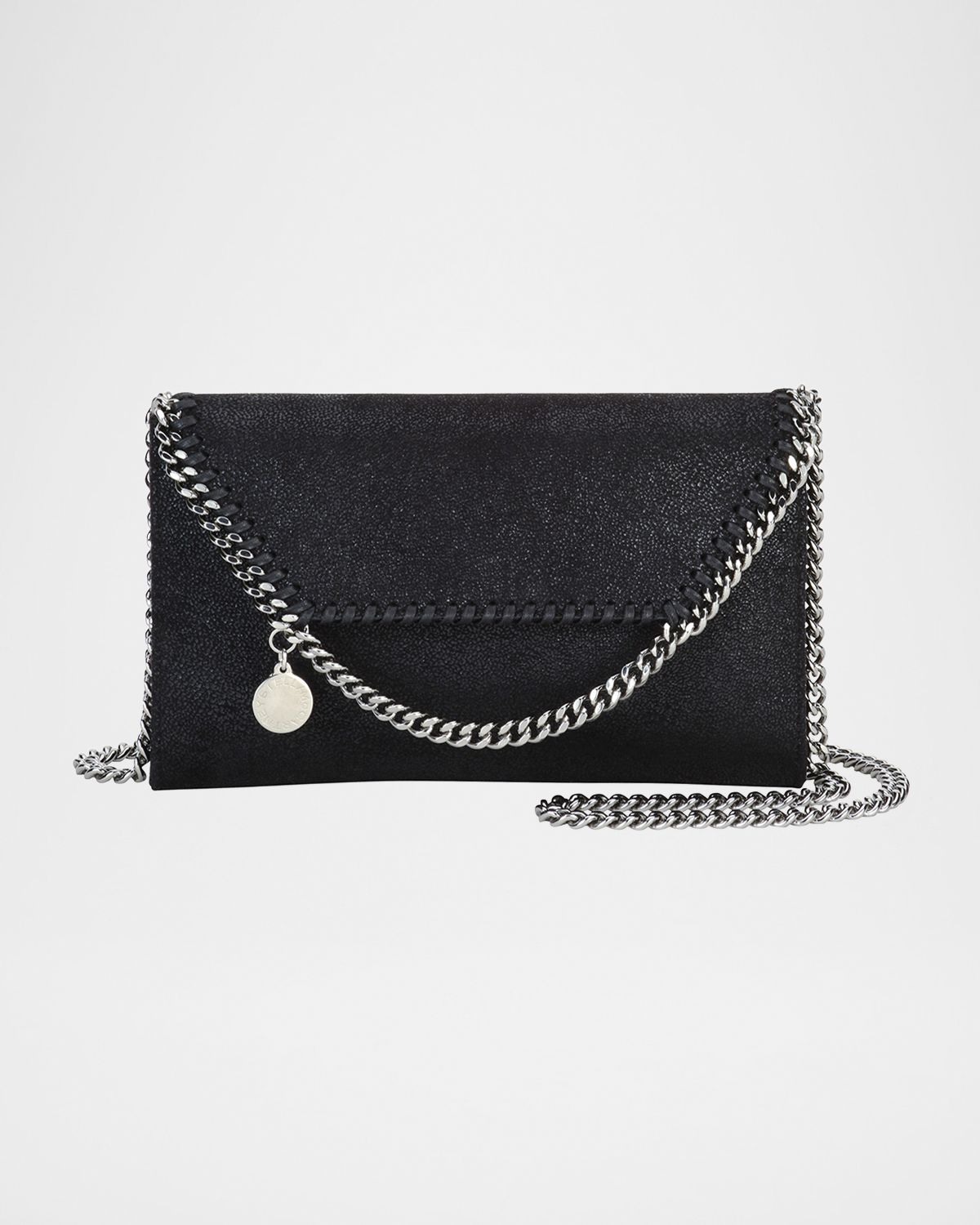 Stella McCartney Mini Falabella Shaggy Deer Wallet on Chain