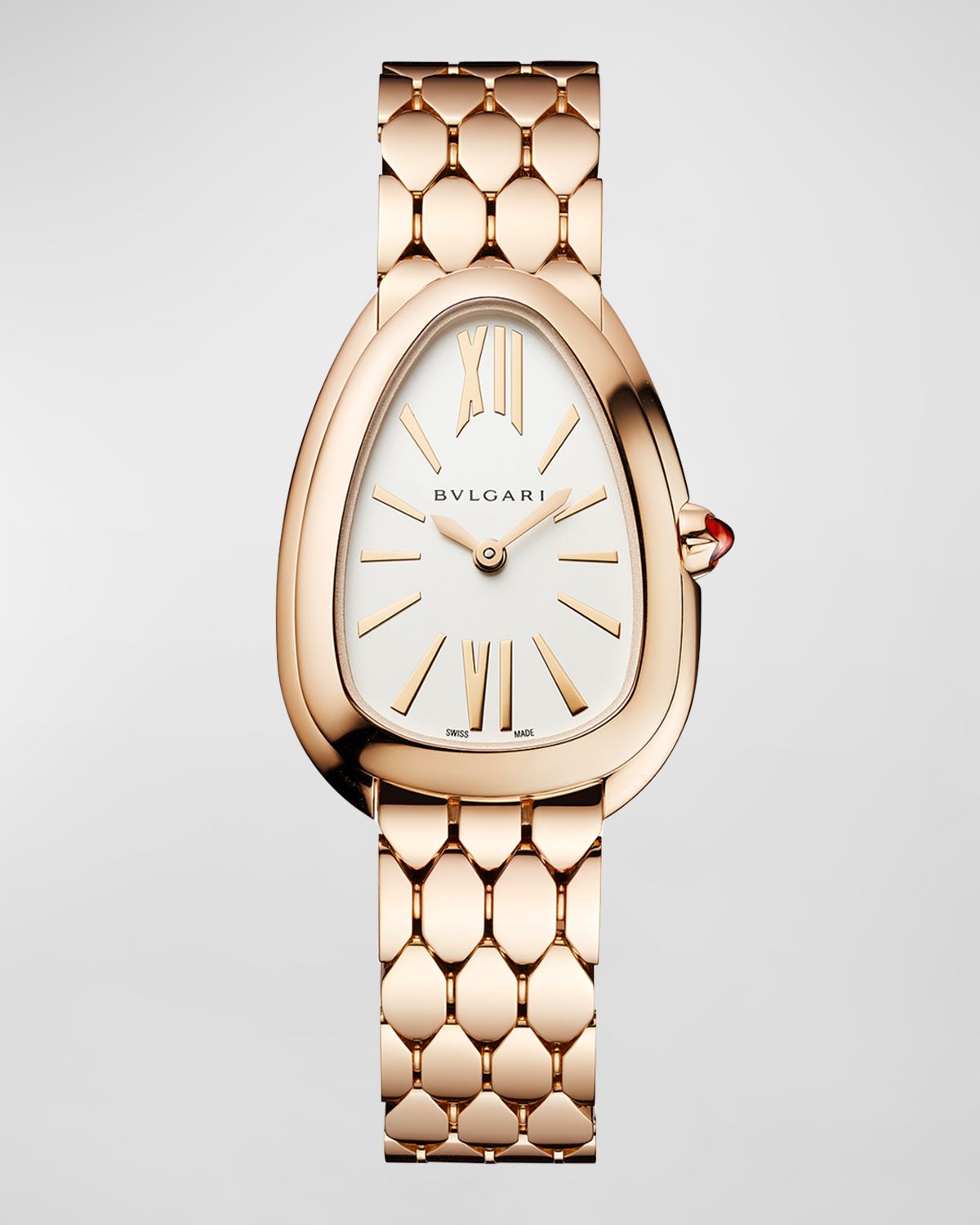 BVLGARI Serpenti Seduttori 33mm Watch w/ Bracelet, Gold