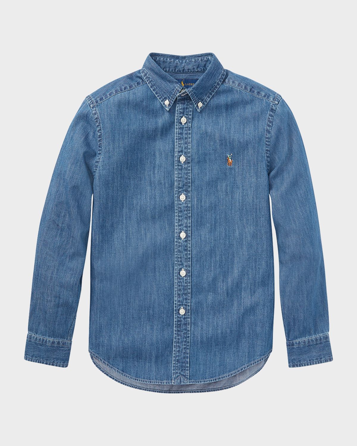 Polo Ralph Lauren Boy 's Woven Chambray Shirt, Size S-XL