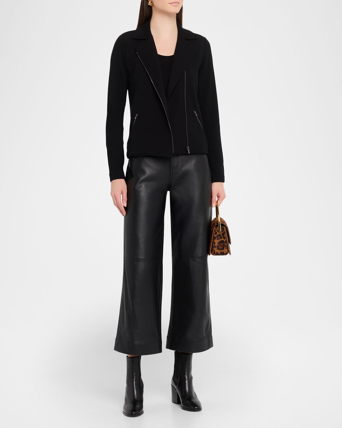 Majestic Filatures French Terry Moto Jacket