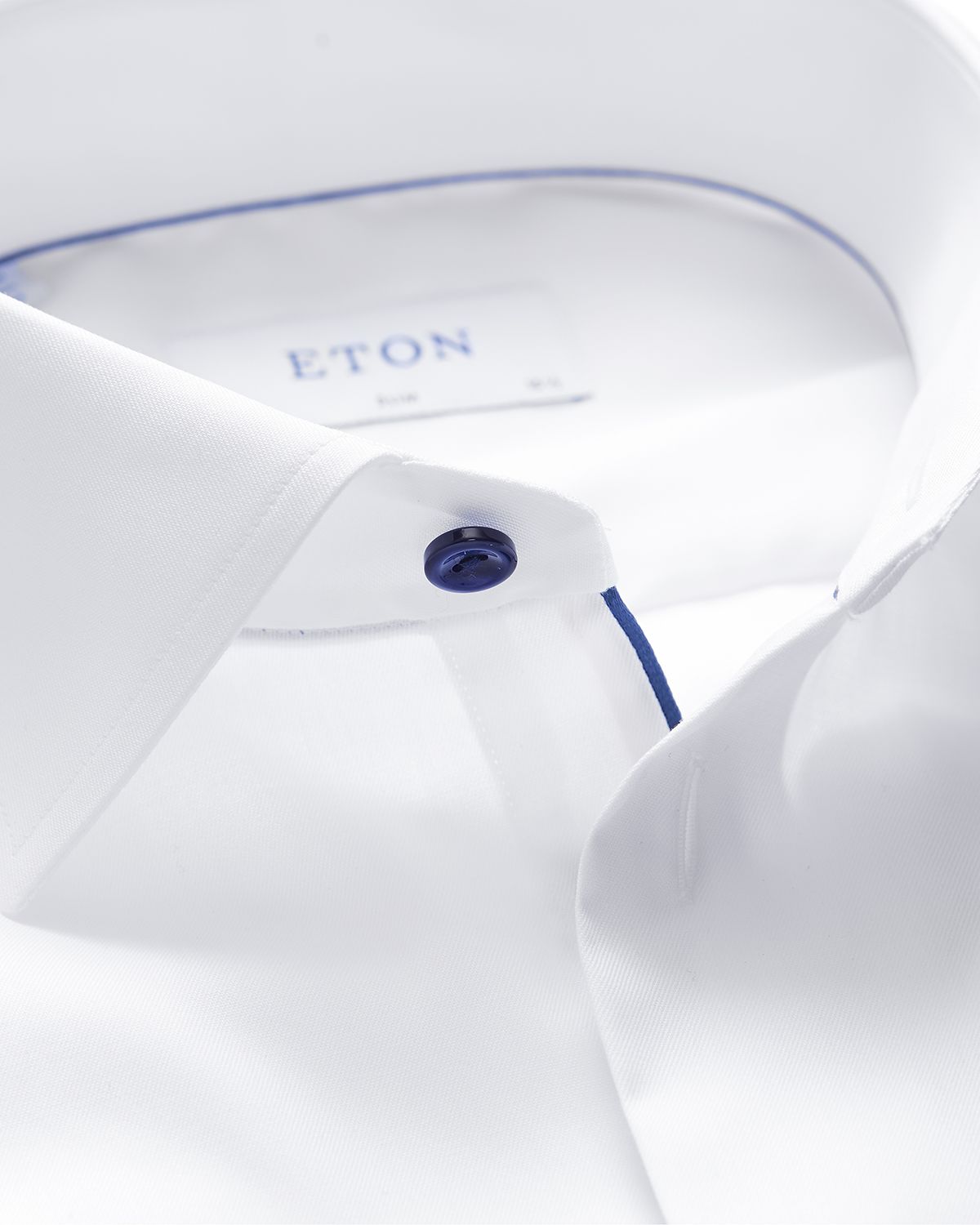Eton Men 's Slim Fit Twill Dress Shirt